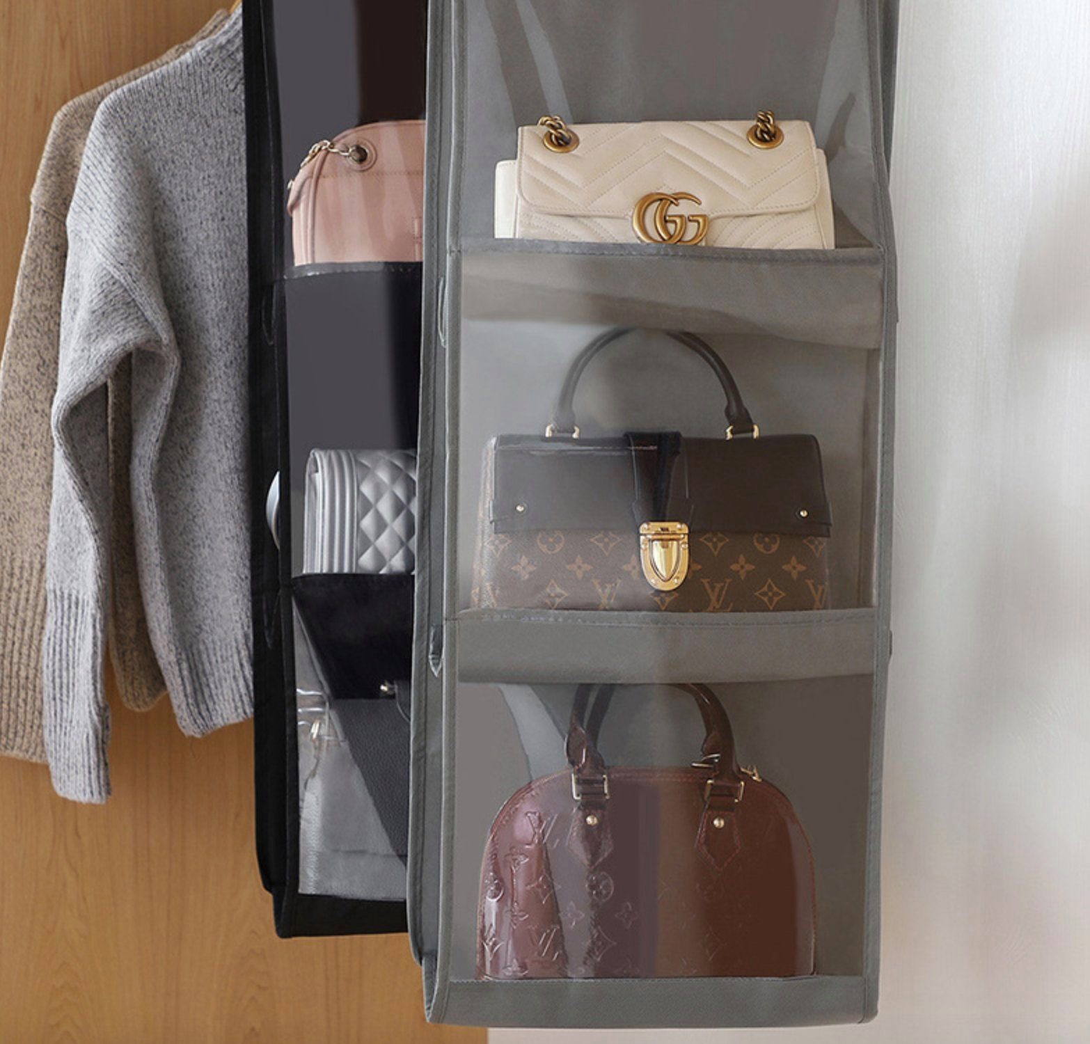 ᐅ Hbasics Handtasche Handtaschen Organizer in Transparent Taschen