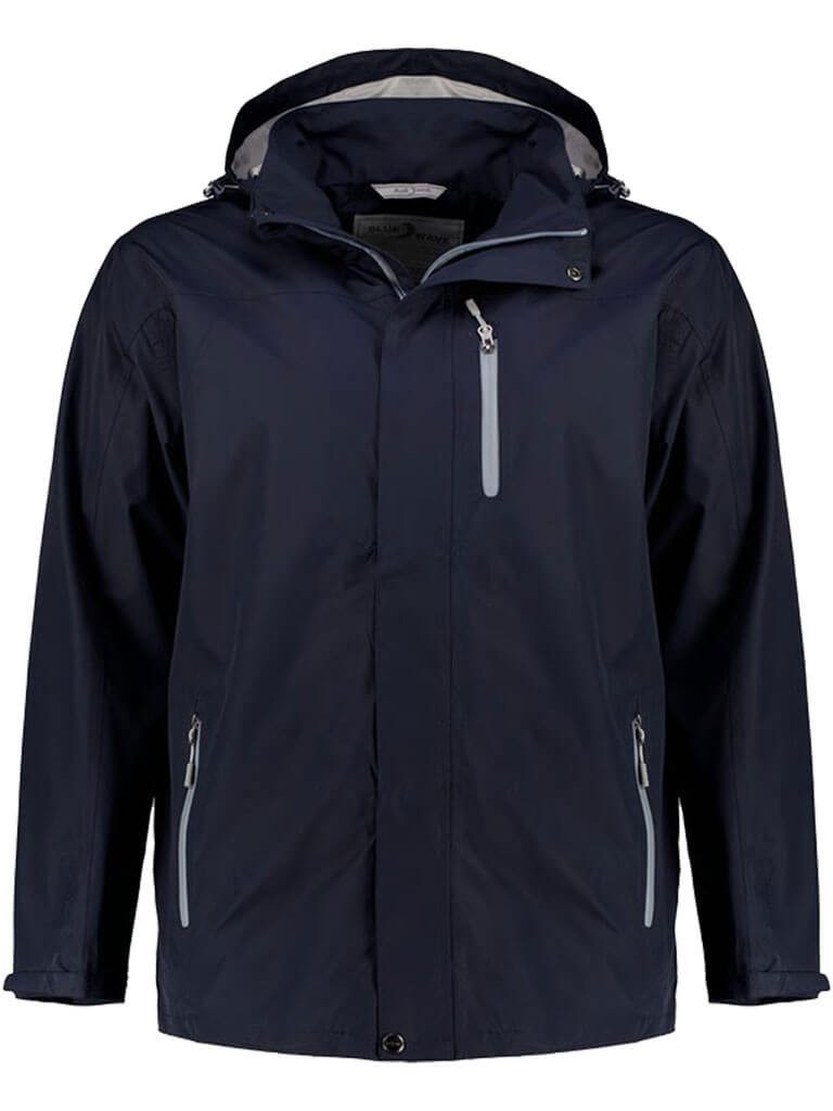 Blue Wave Funktionsjacke Jupp Herren Outdoor-Jacke Jupp mit Kapuze - Wasserdicht und winddicht