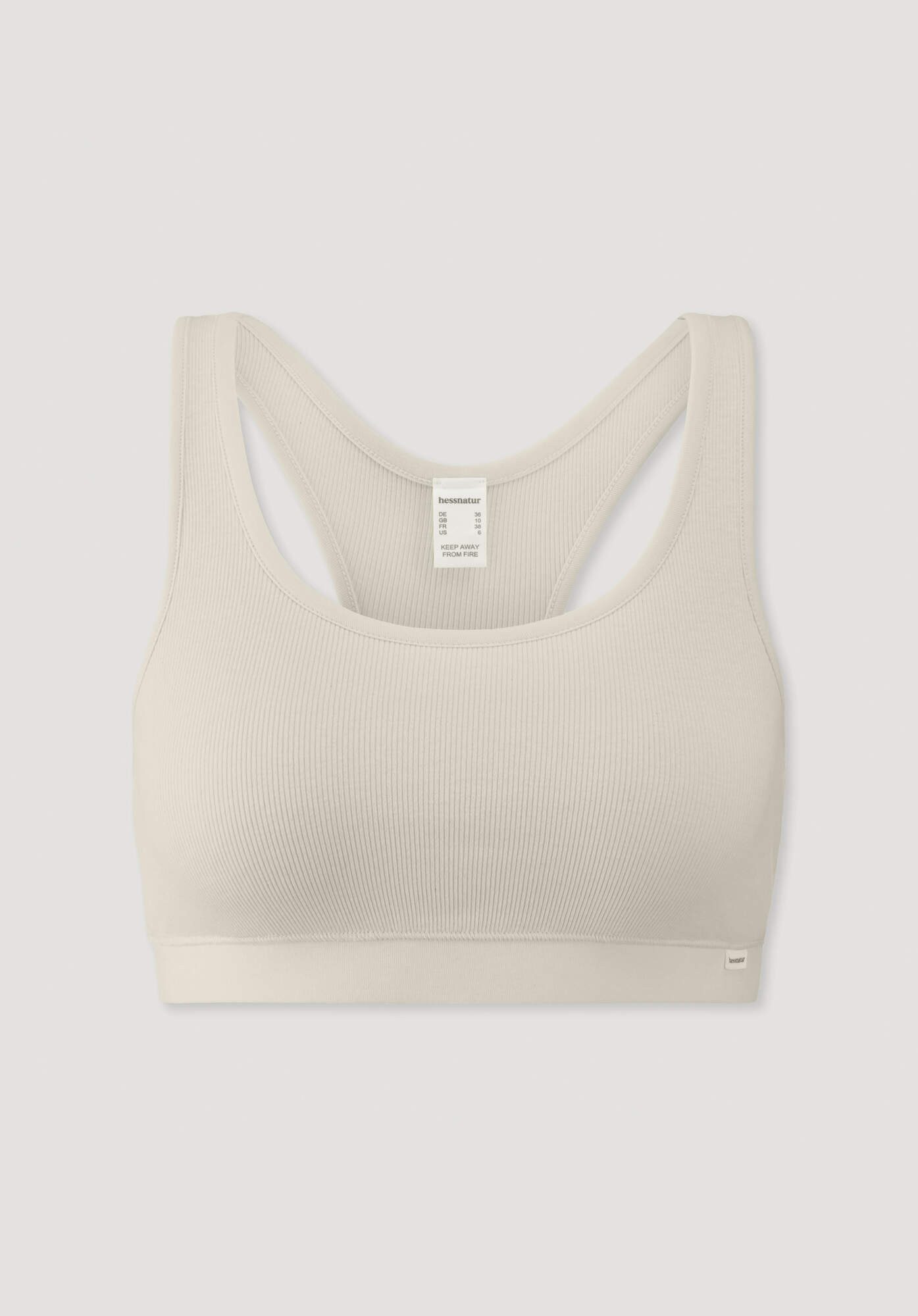 Hessnatur Bustier SOFT RIB aus Bio-Baumwolle (1-tlg)