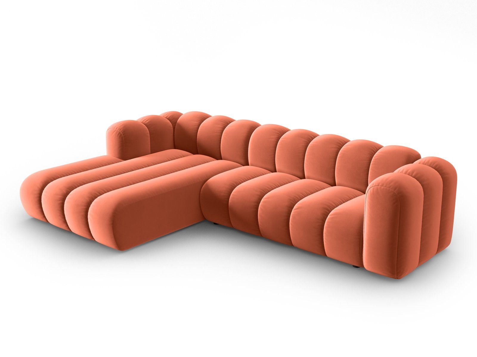 Micadoni Ecksofa Lupine, modular 4-Sitzer günstig online kaufen