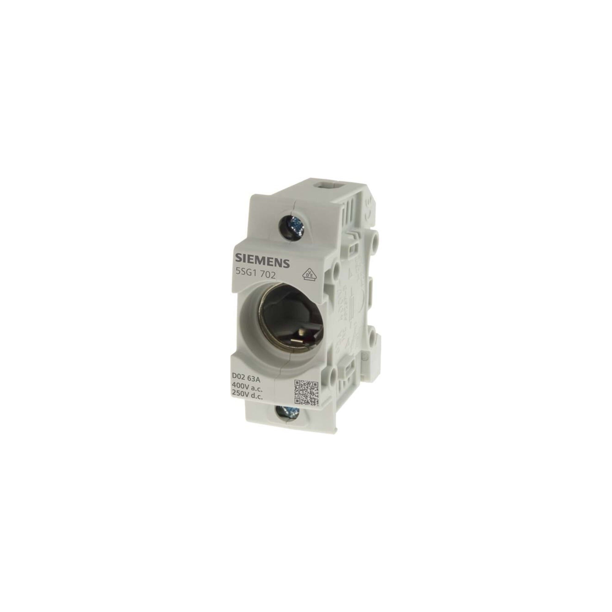 SIEMENS Schalter Siemens Indus.Sector Neozed-EB-Sicherungssockel D01/16A 1-polig 5SG130