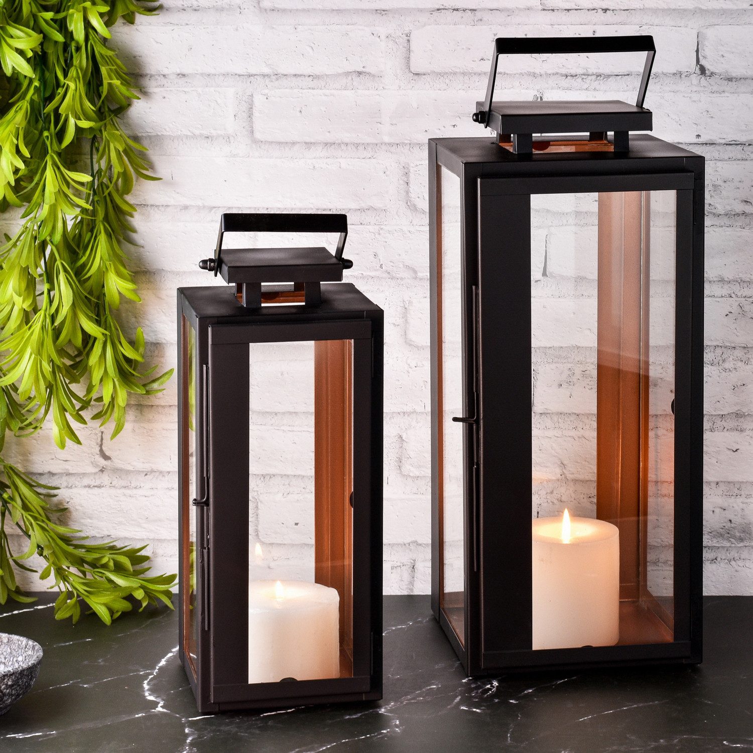 Marrakesch Orient & Mediterran Interior Kerzenlaterne 2er Set Skandinavisch günstig online kaufen