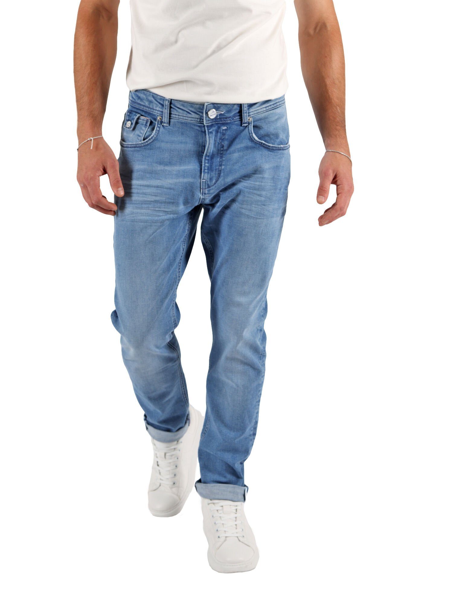 Miracle of Denim Regular-fit-Jeans Ricardo Ruby Blue