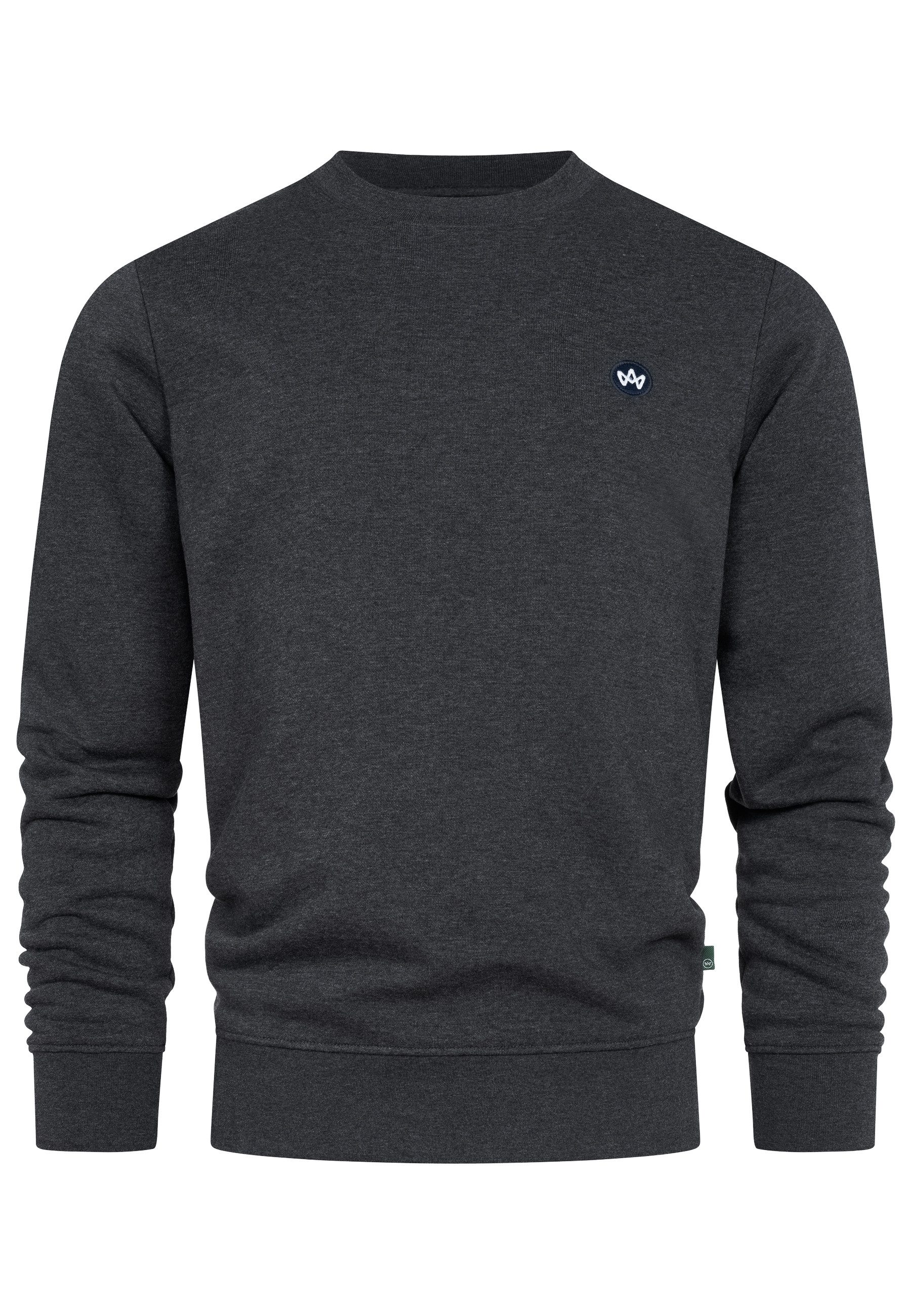 Kronstadt Kapuzenpullover KSLars Sweatshirt mit Rundhalsausschnitt günstig online kaufen