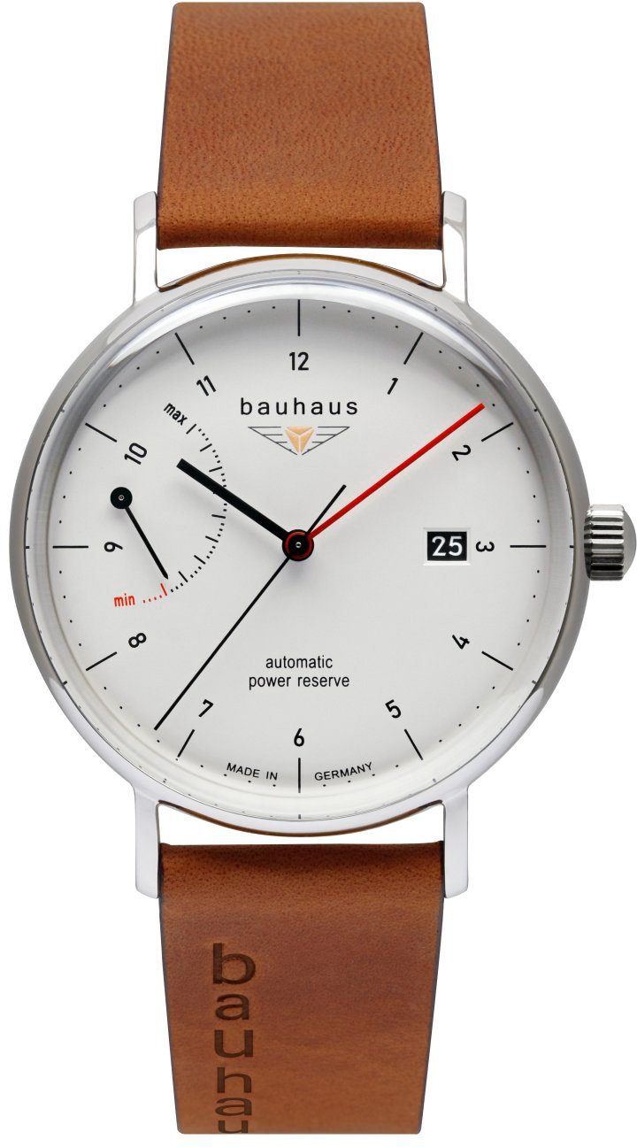 Bauhaus Power Automatikuhr Reserve, 2160-1 Edition, bauhaus