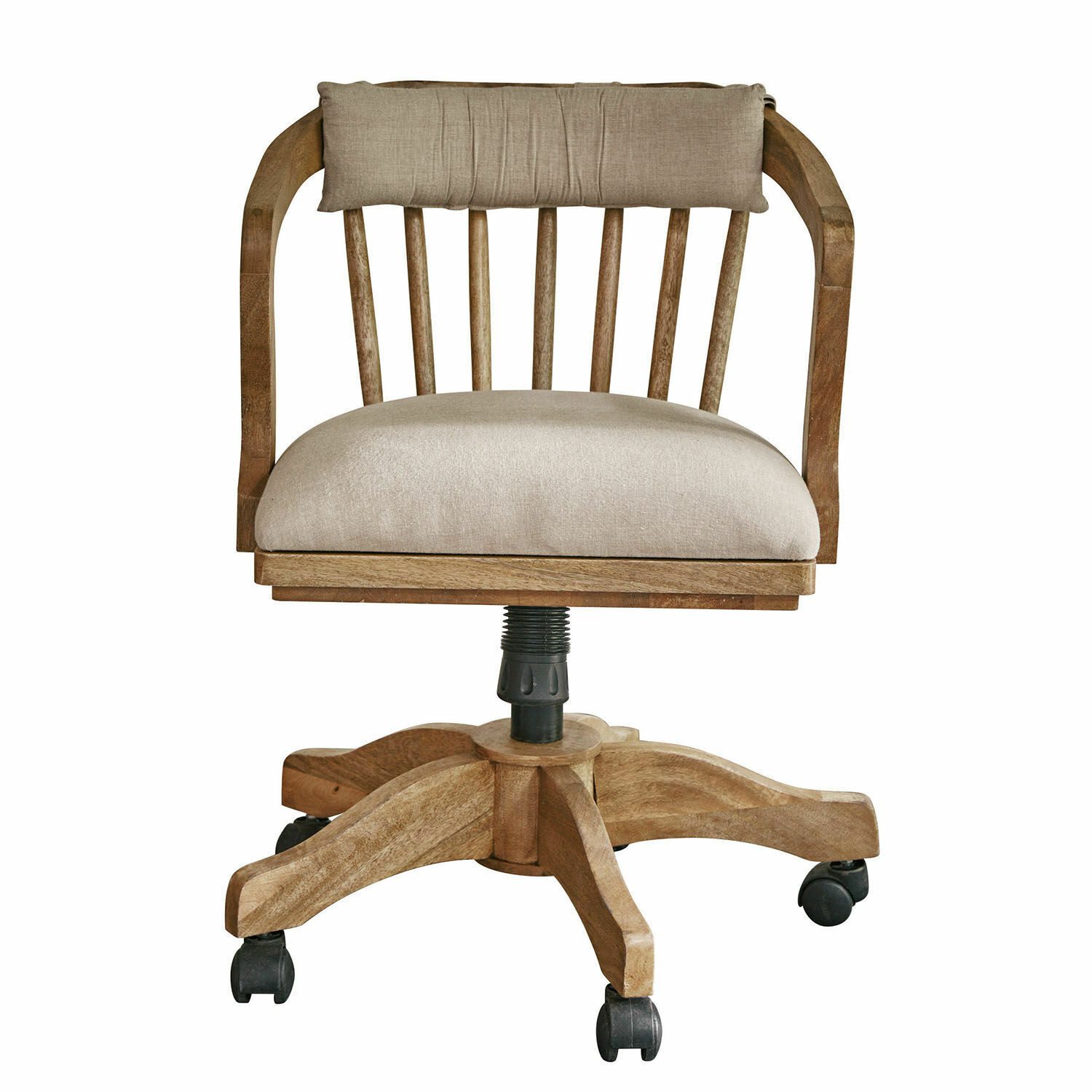 Mirabeau Esszimmerstuhl Schreibtischstuhl Lemuel antikbraun/creme