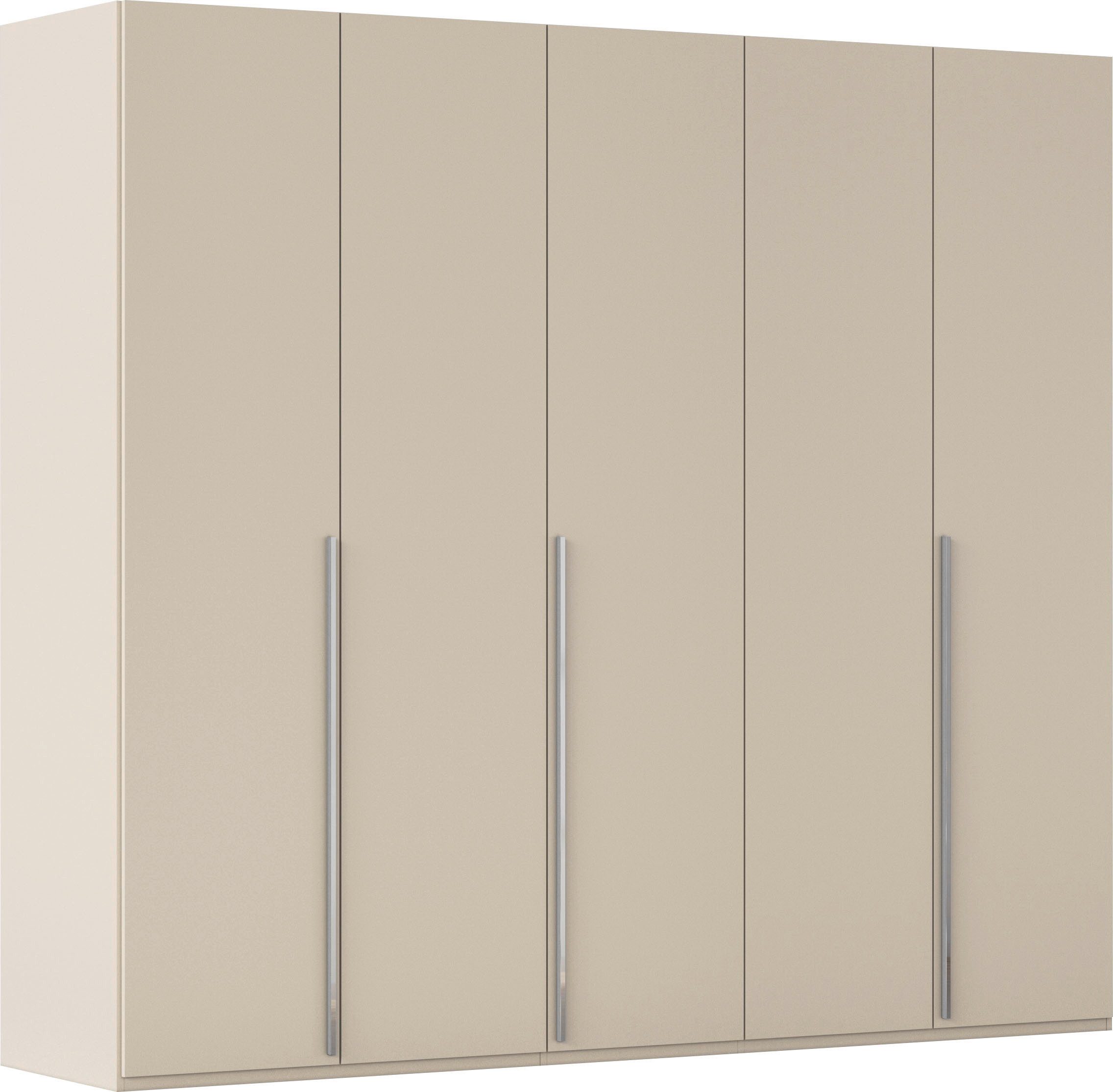 rauch Drehtürenschrank Kleiderschrank Schrank Garderobe Wäscheschrank BESTSELLER MONTCLAR (3 Ausstattungen BASIC/CLASSIC/PREMIUM (SOFT-CLOSE), Breiten 201-400 cm) Front in Glas/Hochglanz/Dekor/Grauspiegel in 5 Breiten MADE IN GERMANY
