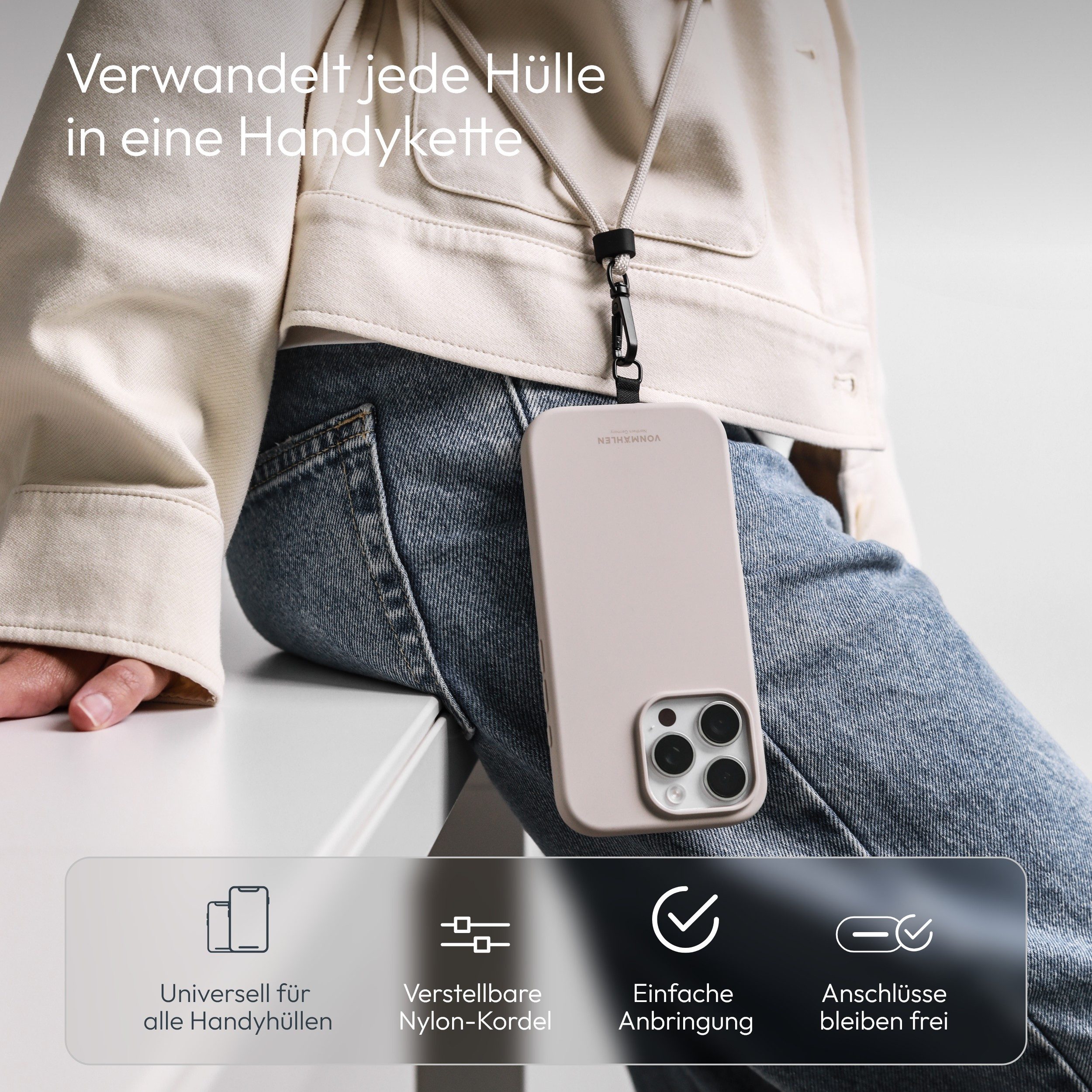 VONMÄHLEN Handykette Infinity Go