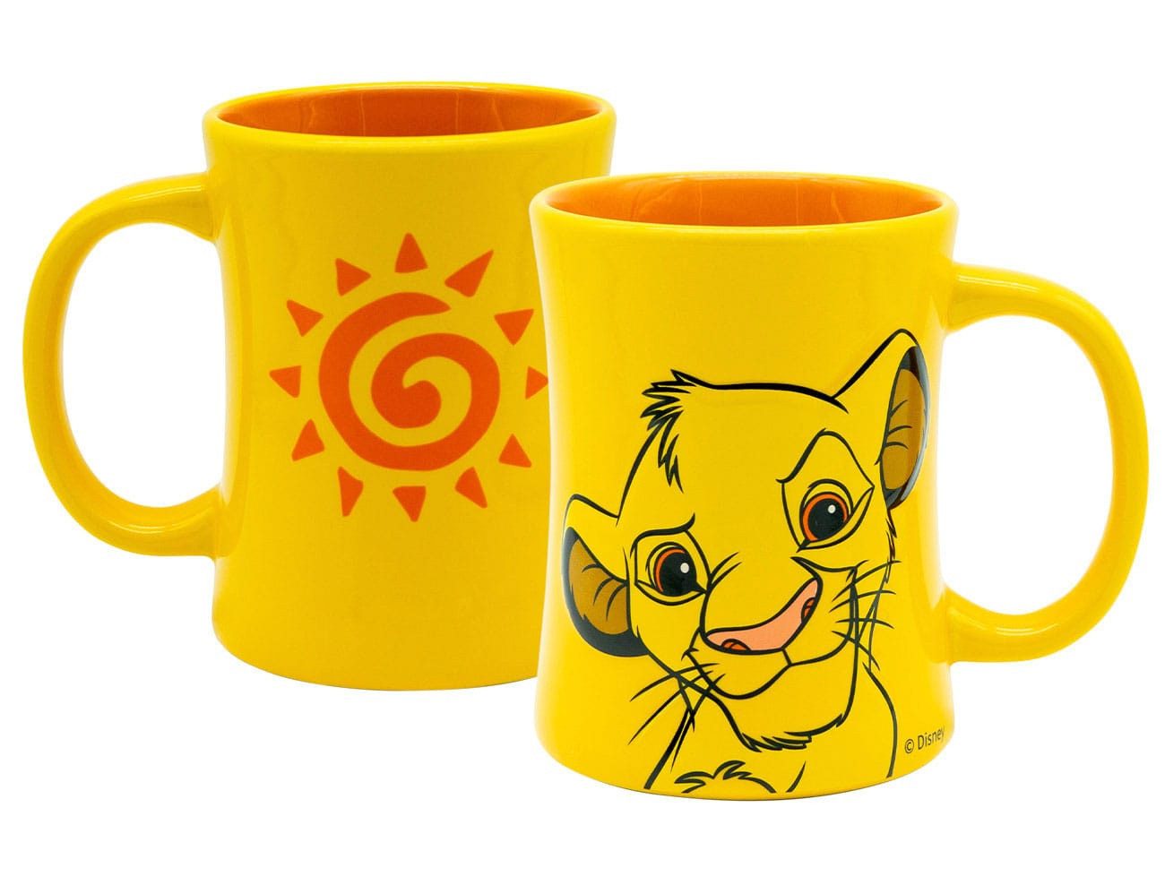 Geda Labels GmbH Tasse Disney Der König der Löwen 3D Relief Tasse Simba 360 ml