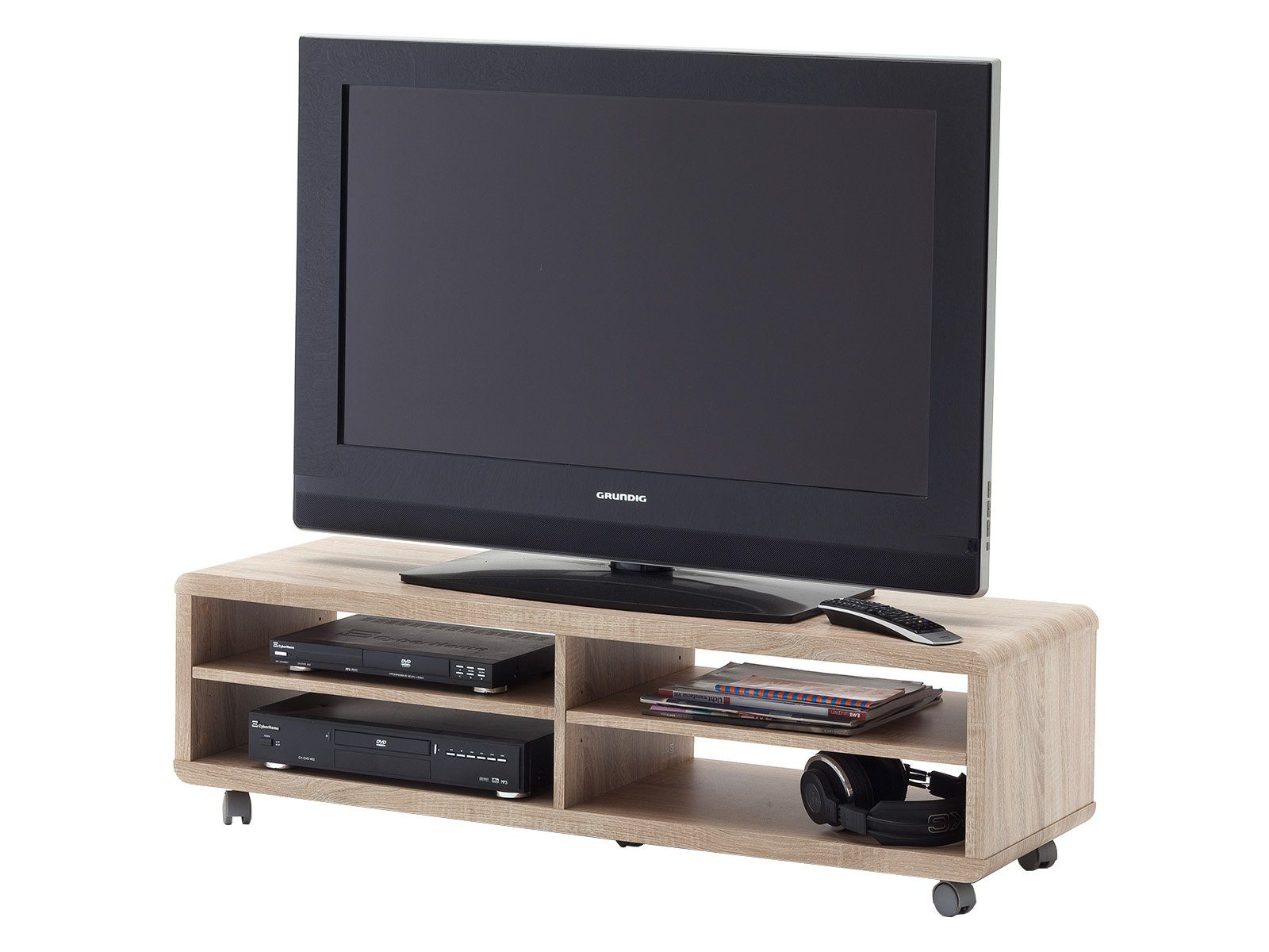 möbelando TV-Board Jeffrey, 120 x 35 x 39 cm (B/H/T)
