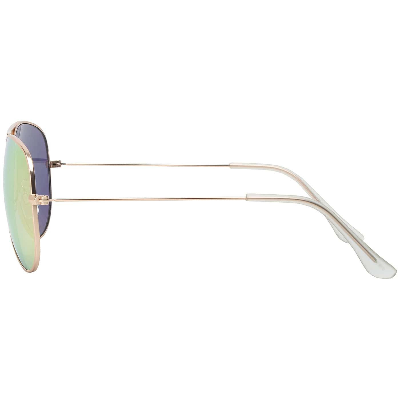 BEZLIT Eyewear Pilotenbrille Damen Herren Piloten Sonnenbrille mit Metallrahmen (1-St) mit schwarzen Linsen