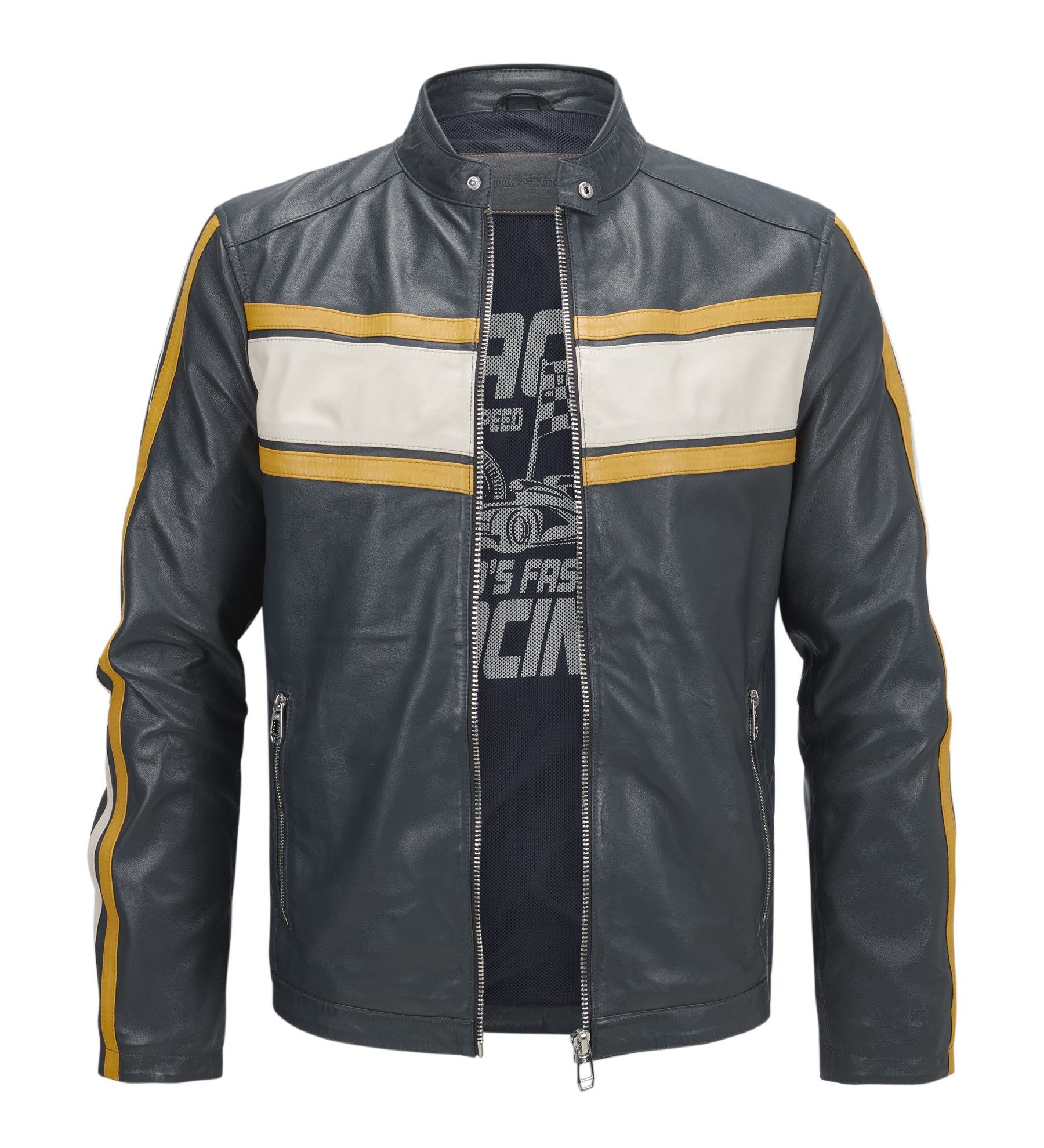 Milestone Lederjacke MSLambert Racing Jacke im günstig online kaufen