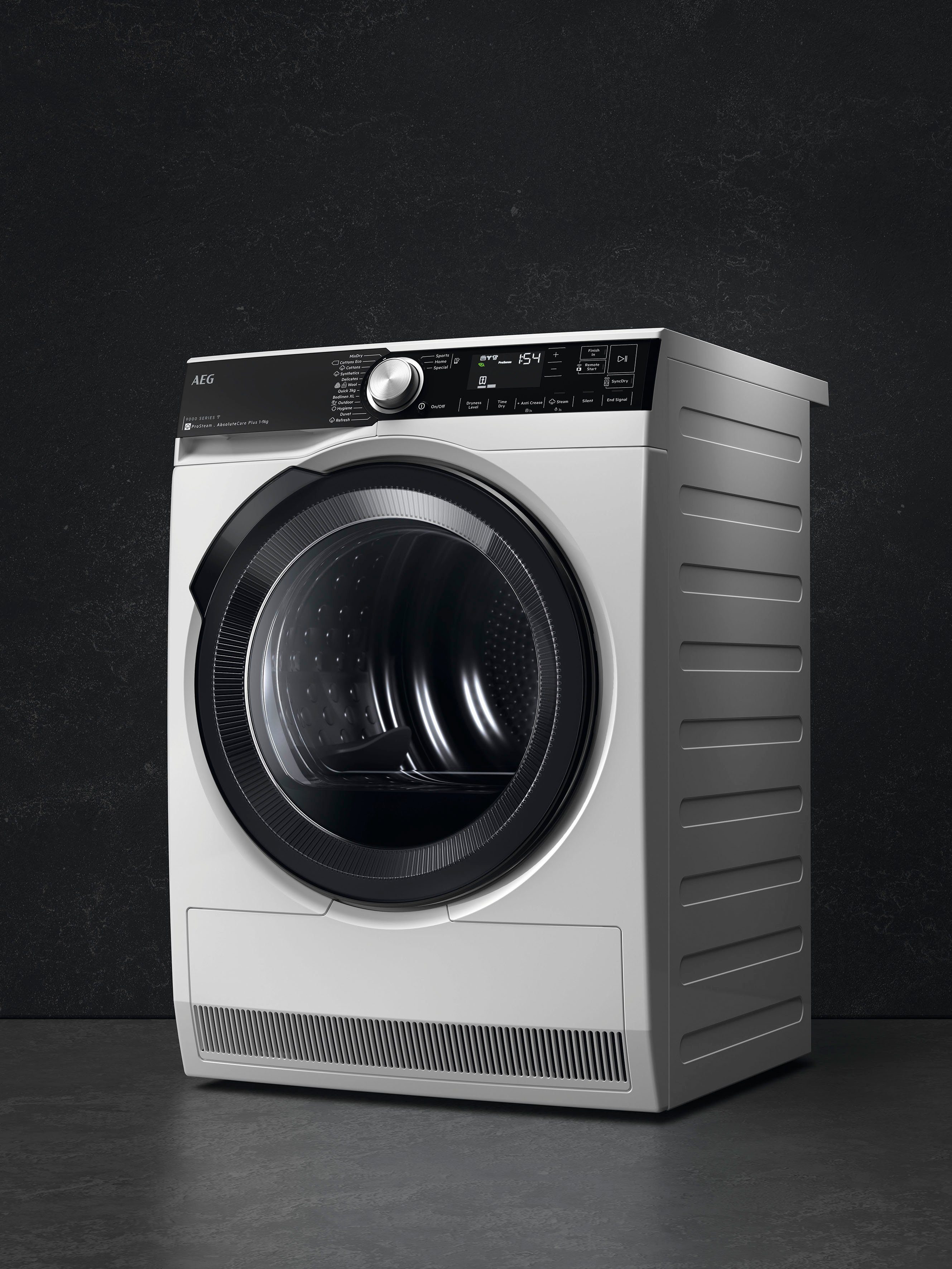 AEG Wärmepumpentrockner 9000 AbsoluteCare® Plus TR9DW80690 916 099 280, 3D-Scan: Daunenjacken so flauschig und warm wie am ersten Tag