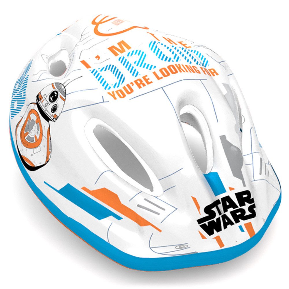 Kinderfahrradhelm Disney "Starwars BB8", verstellbar, 52-56cm, ab ca. 6 Jahr