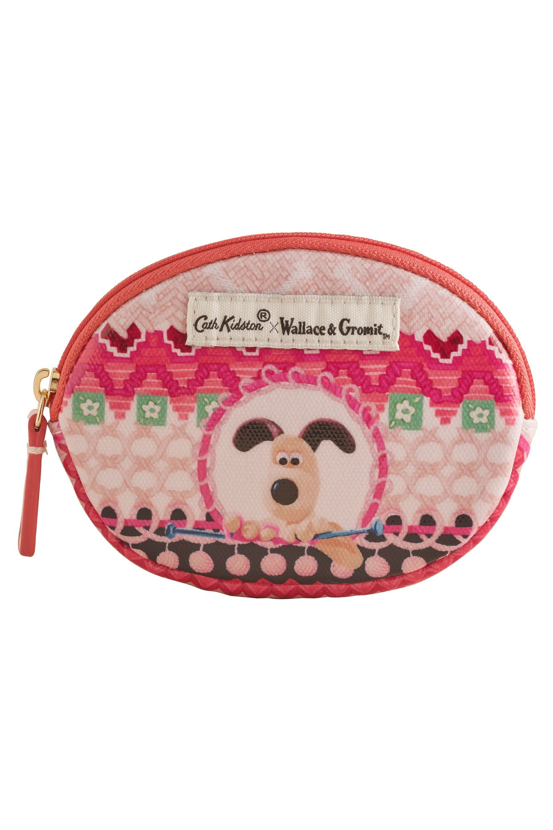 Cath Kidston Geldbörse Cath Kidston Halbmond-Beutel, Wallace + Gromit (1-tlg)
