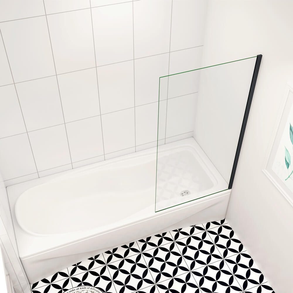 duschspa Badewannenaufsatz 6mm ESG NANO Glas günstig online kaufen