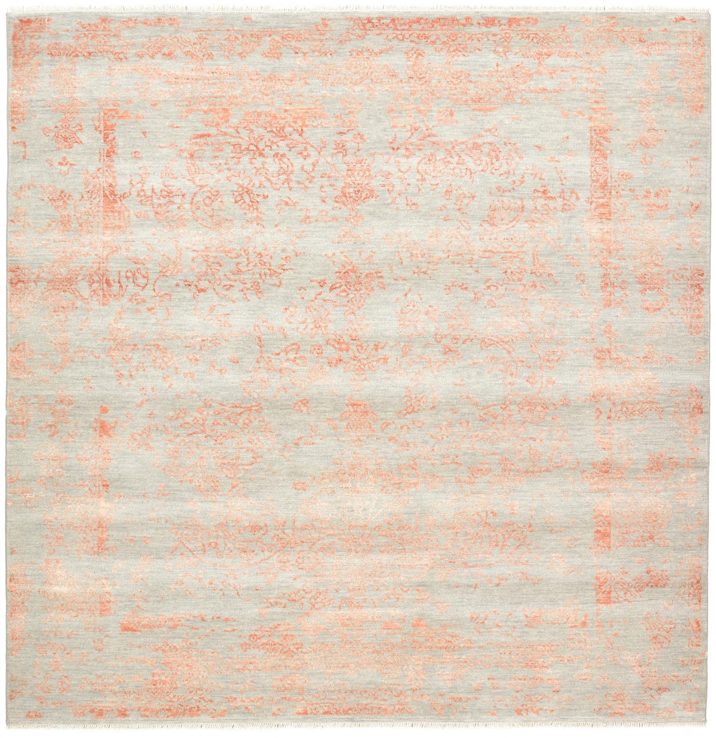 Nain Trading Designteppich Sadraa 200x199 Handgeknüpfter Moderner Orientteppich / Designteppich, quadratisch, Höhe: 12 mm