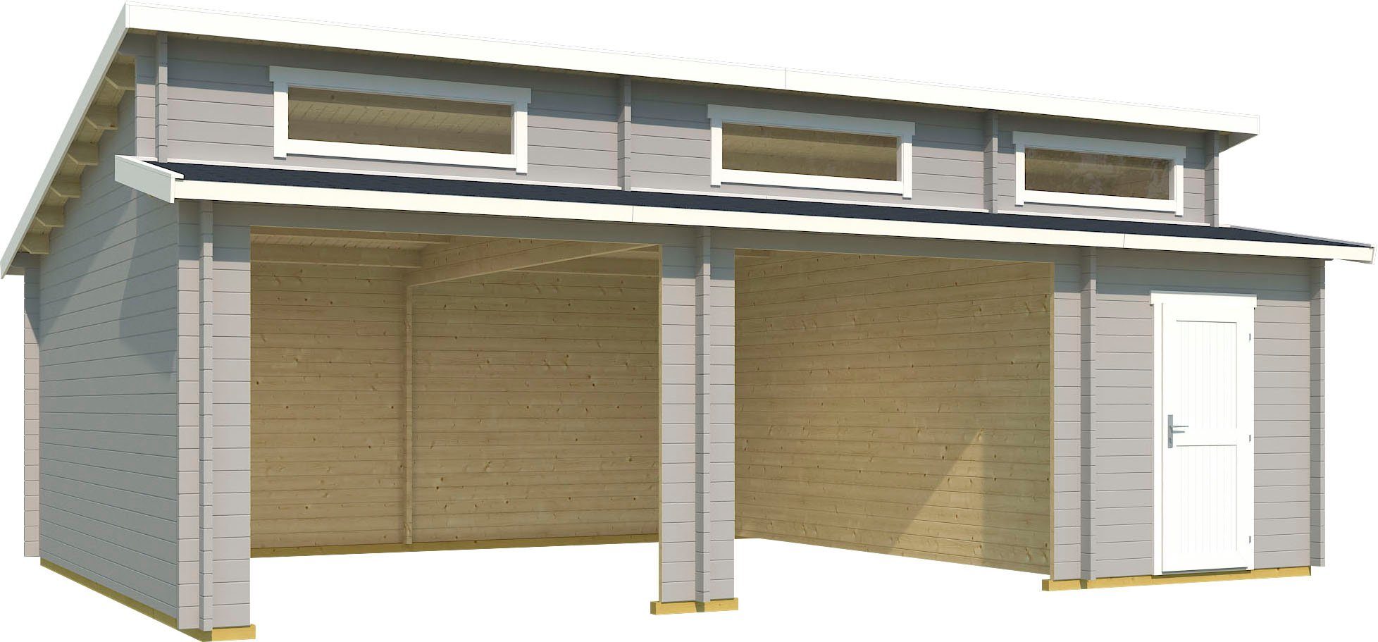 LASITA MAJA Garage Hawaii (Für 2 Fahrzeuge geeignet)