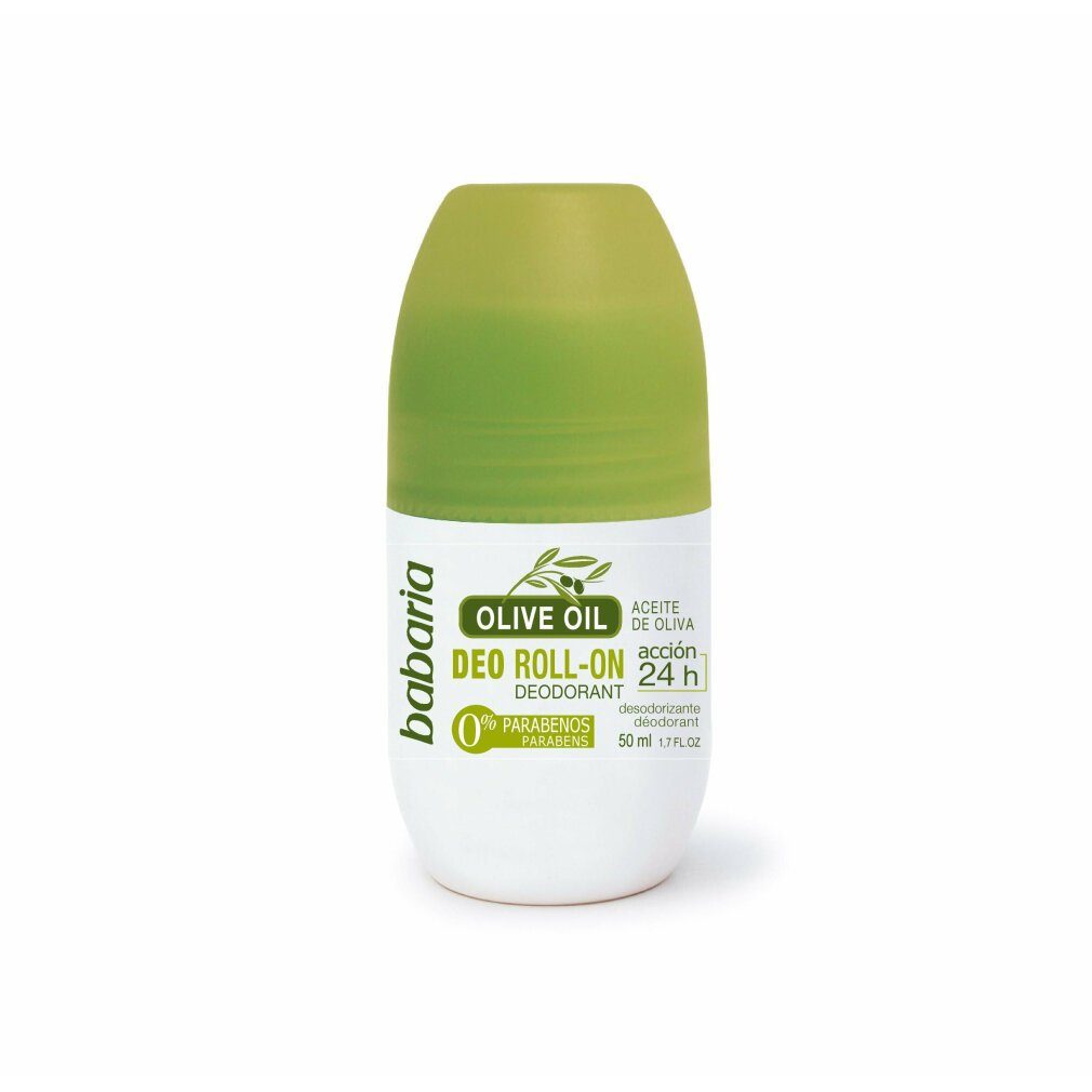 babaria Deo-Zerstäuber Deo Roll On Olive Oil 50ml