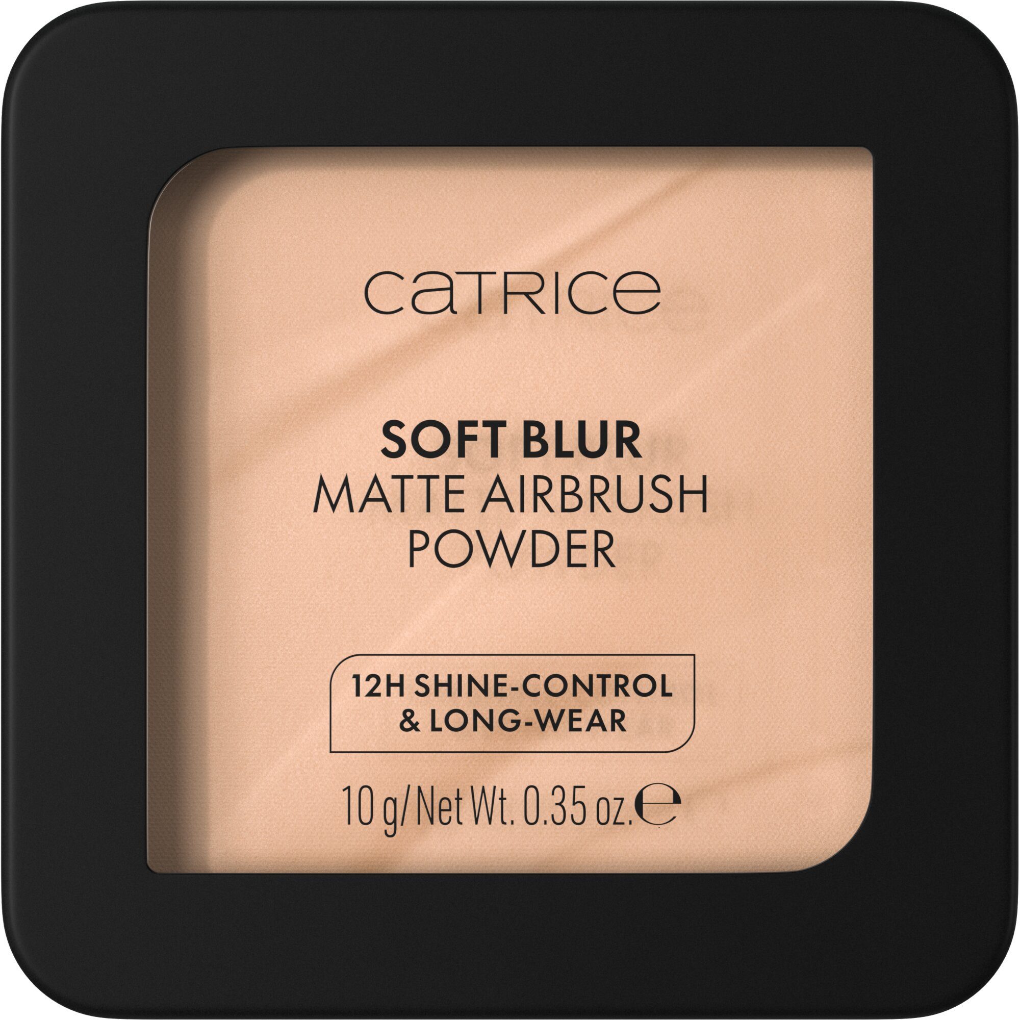 Catrice Puder SOFT BLUR MATTE AIRBRUSH POWDER, 3-tlg., mattierendes Puder mit 12h-Glanz-Kontrolle und 12h-Halt