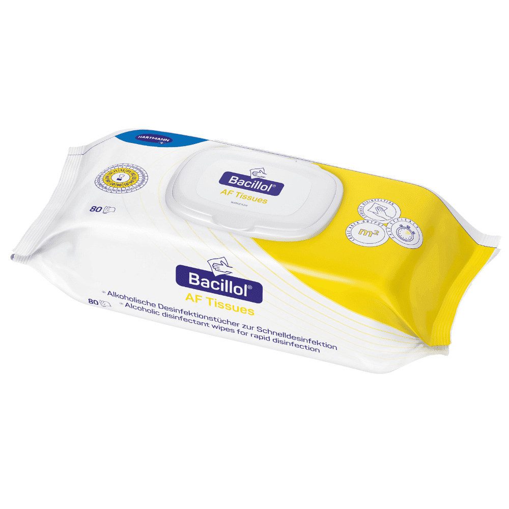 Feuchttücherbox 6x BODE Bacillol® AF Tissues Alkoholische Desinfektionstücher