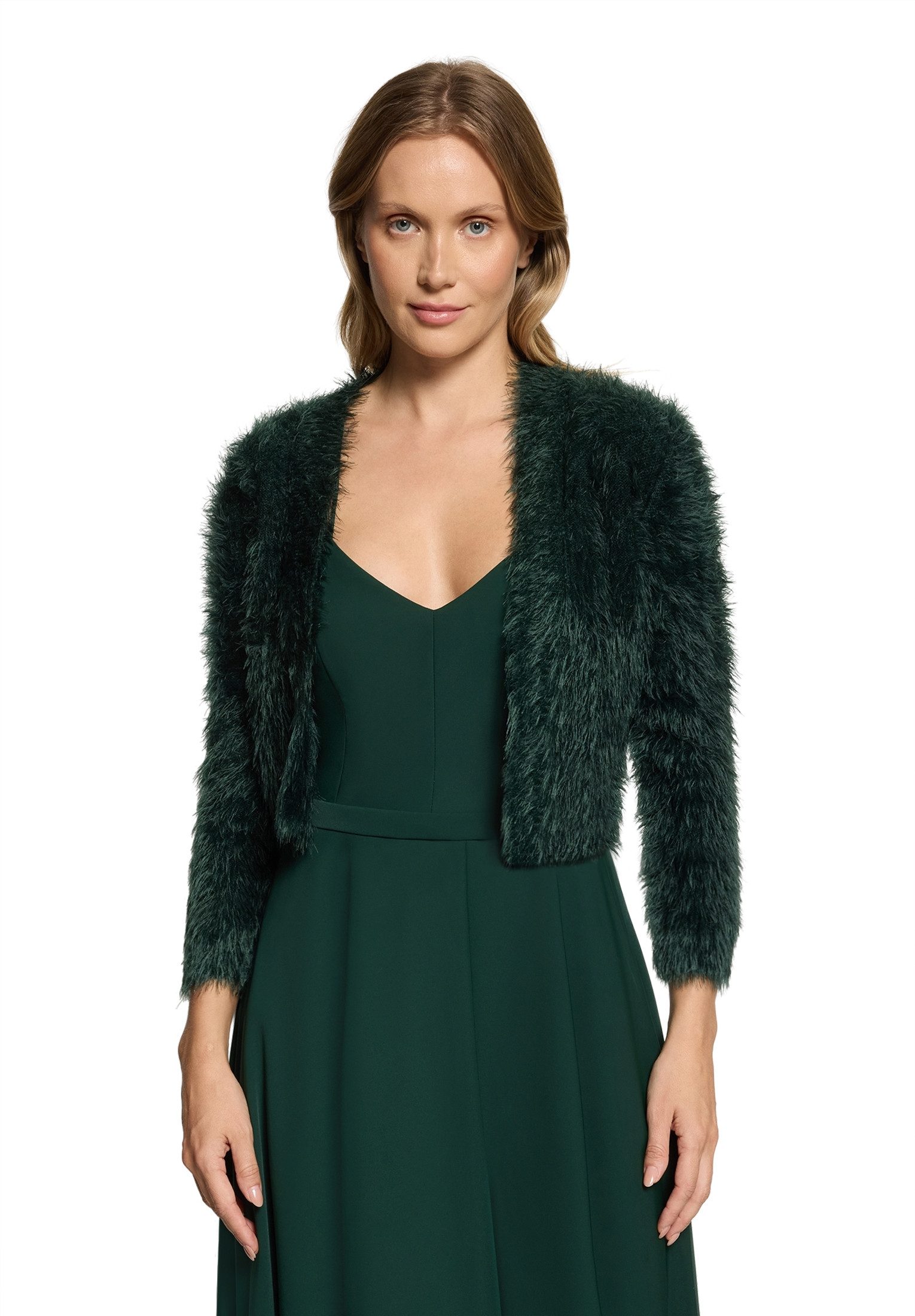 Vera Mont Strickjacke Damen mit Struktur (1-tlg) Struktur
