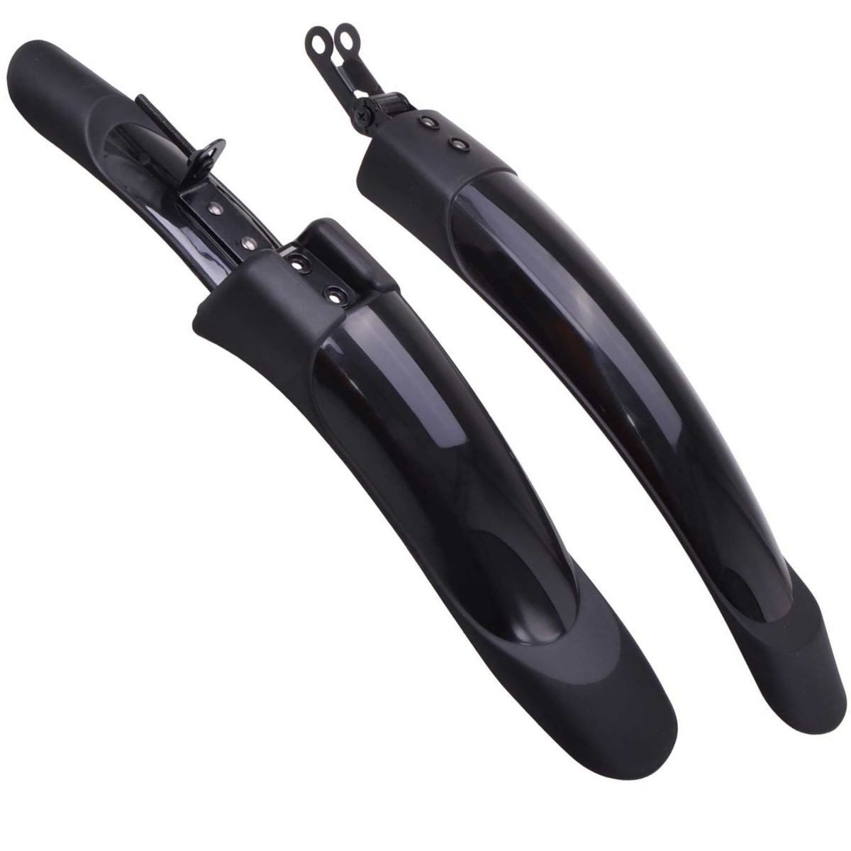 Filmer Schutzblech Kunststoff MTB vollgefedert Schutzblech Set (2tlg) in Schwarz (2 St), 24" - 26"