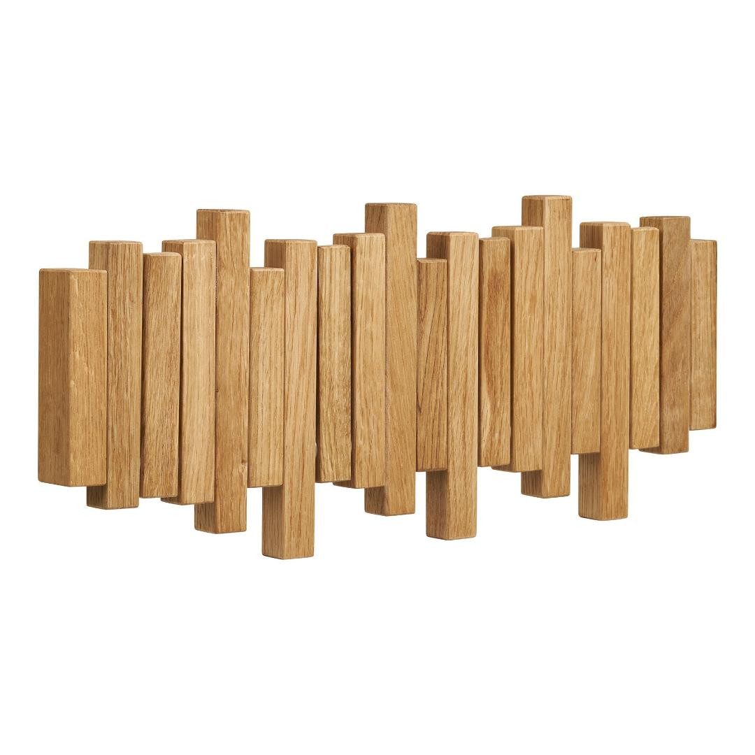 House Nordic Garderobenhalter Tove Wandgarderobe 4 Haken Eiche.