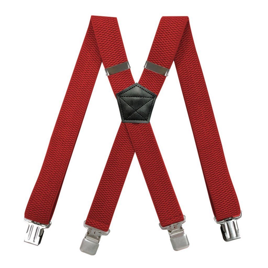 MIRROSI Hosenträger 4cm Breites X-Form mit günstig online kaufen
