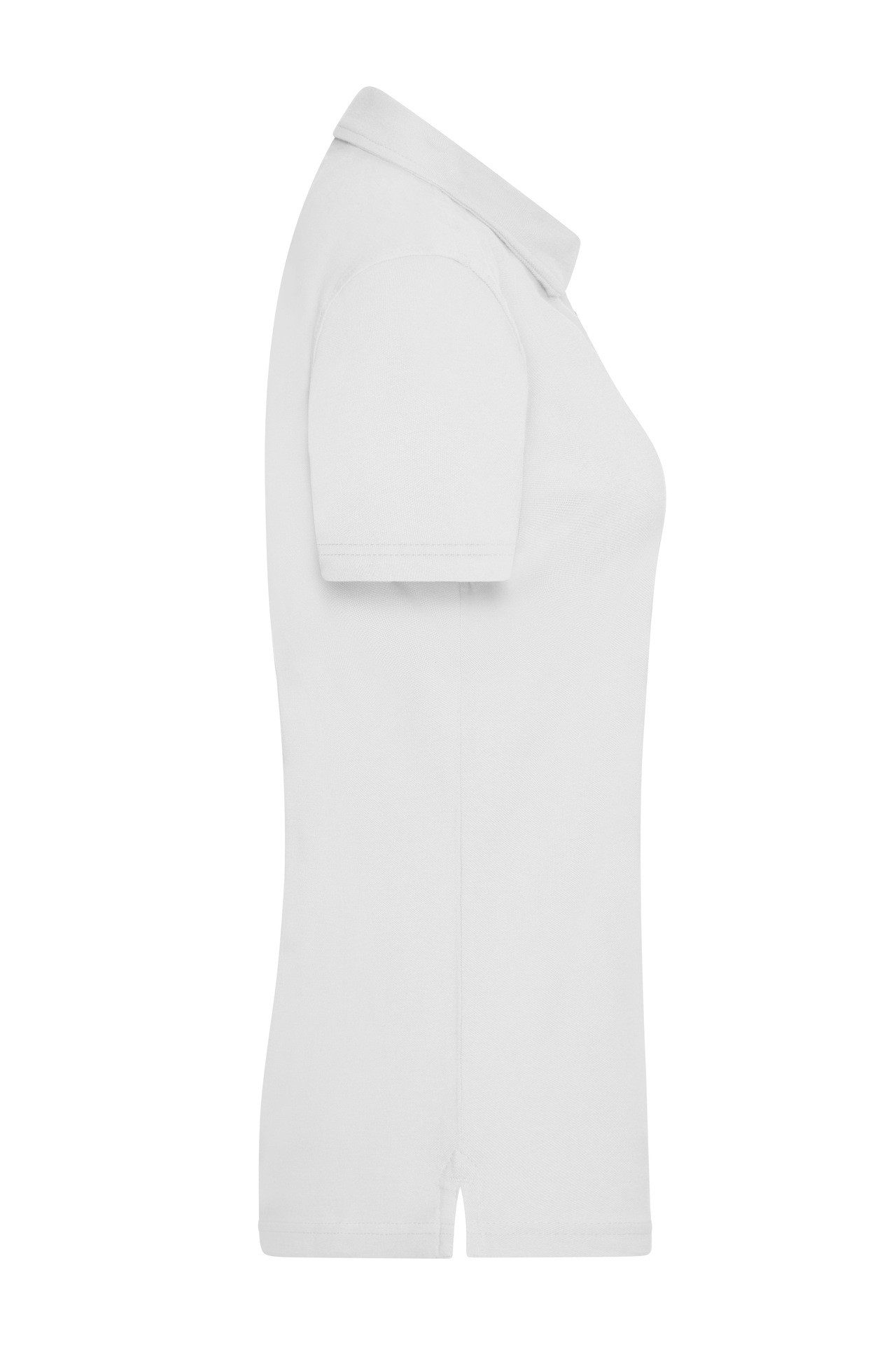 James & Nicholson Poloshirt Tailliertes Damen Trachtenpoloshirt JN715 Karobesatz in Kragensteg, Knopfleiste innen und Seitenschlitzen