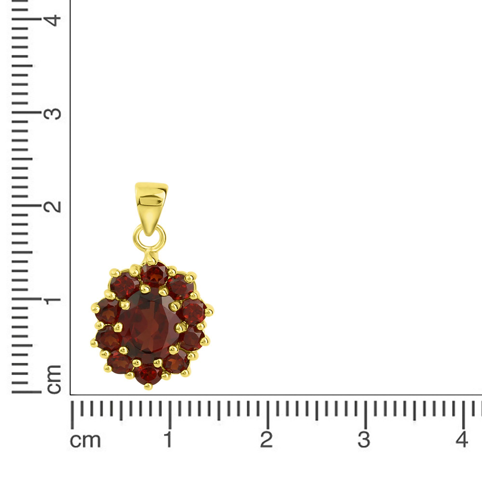 Vivance Kettenanhänger 925/- Sterling Silber vergoldet günstig online kaufen