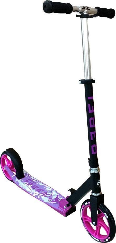 REBEL Scooter Low schwarz-lila Rider II