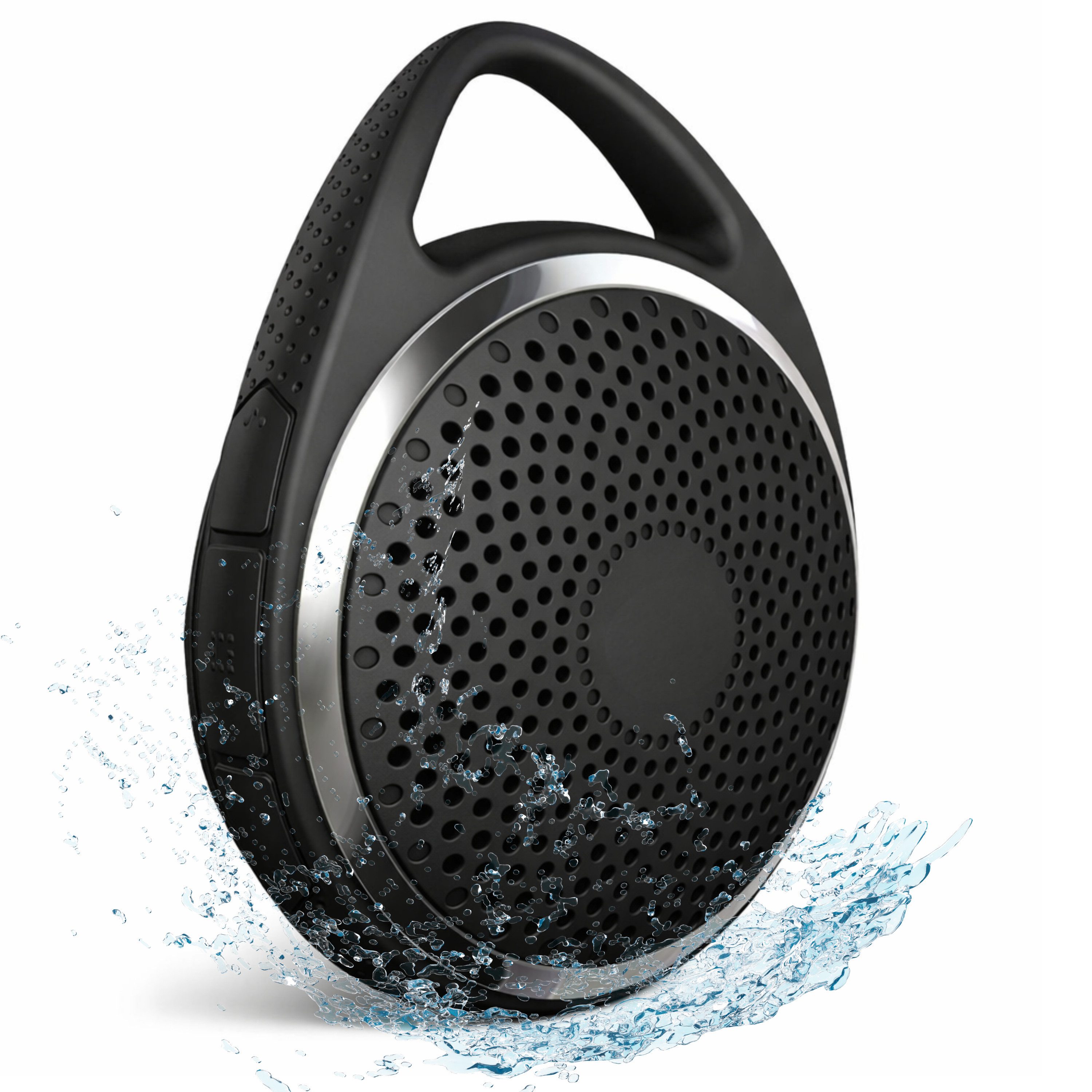 StellarLuma Bluetooth Lautsprecher Box Urlaub Tragbar Dusche Bad Outdoor Mikrofon Bluetooth-Lautsprecher (3 W, Wasserresistenter Bluetooth Lautsprecher mit integriertem Mikrofon)