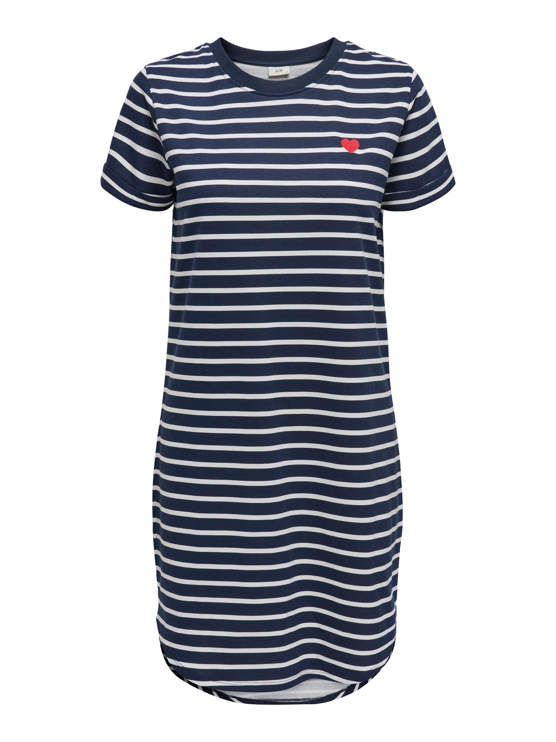 JACQUELINE de YONG Shirtkleid (knielang) JDYIVY NEW S/S AOP SWEAT DRESS JRS ATK