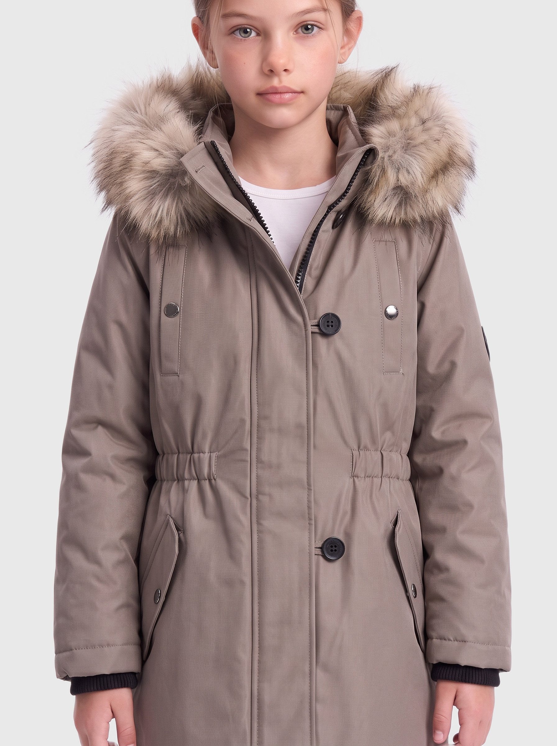 KIDS ONLY Parka KOGIRIS FUR PARKA OTW NOOS Kunstfaser, regular fit