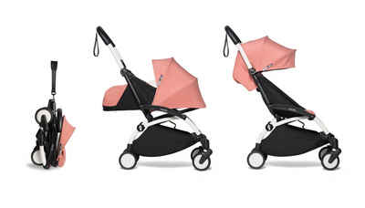 BABYZEN Kombi-Kinderwagen Komplett-Set YOYO mit Gestell, Newborn pack und 6+ Textilset