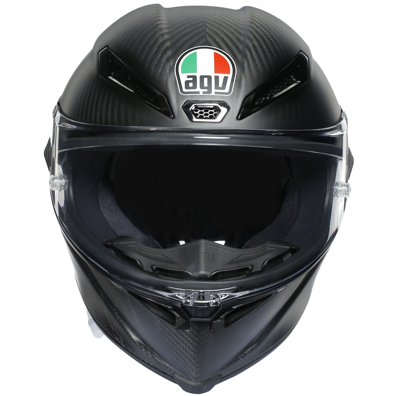 AGV Motorradhelm AGV Pista GP RR Mono Integralhelm Matt Carbon L (1er Set), integralhelm motorrad