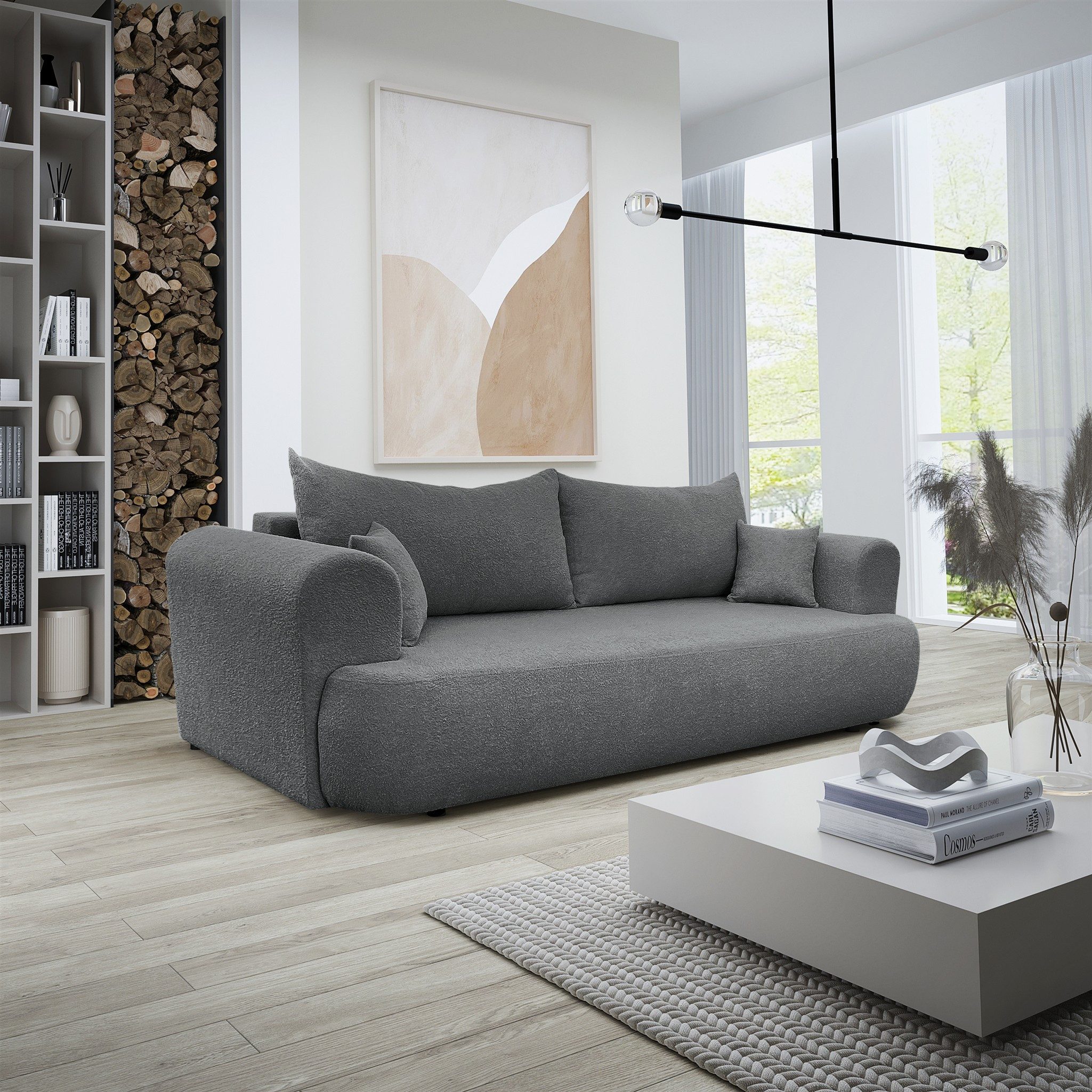 Fun Möbel 3-Sitzer Schlafsofa ANIKE in günstig online kaufen