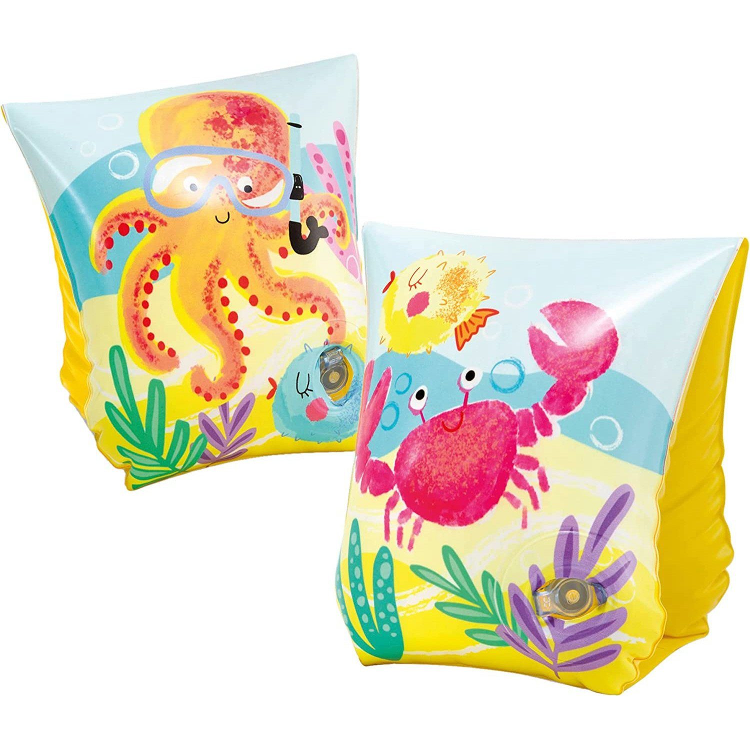 Intex Schwimmflügel 58652EU - Schwimmhilfe - Tropcial Buddies (23x15cm)