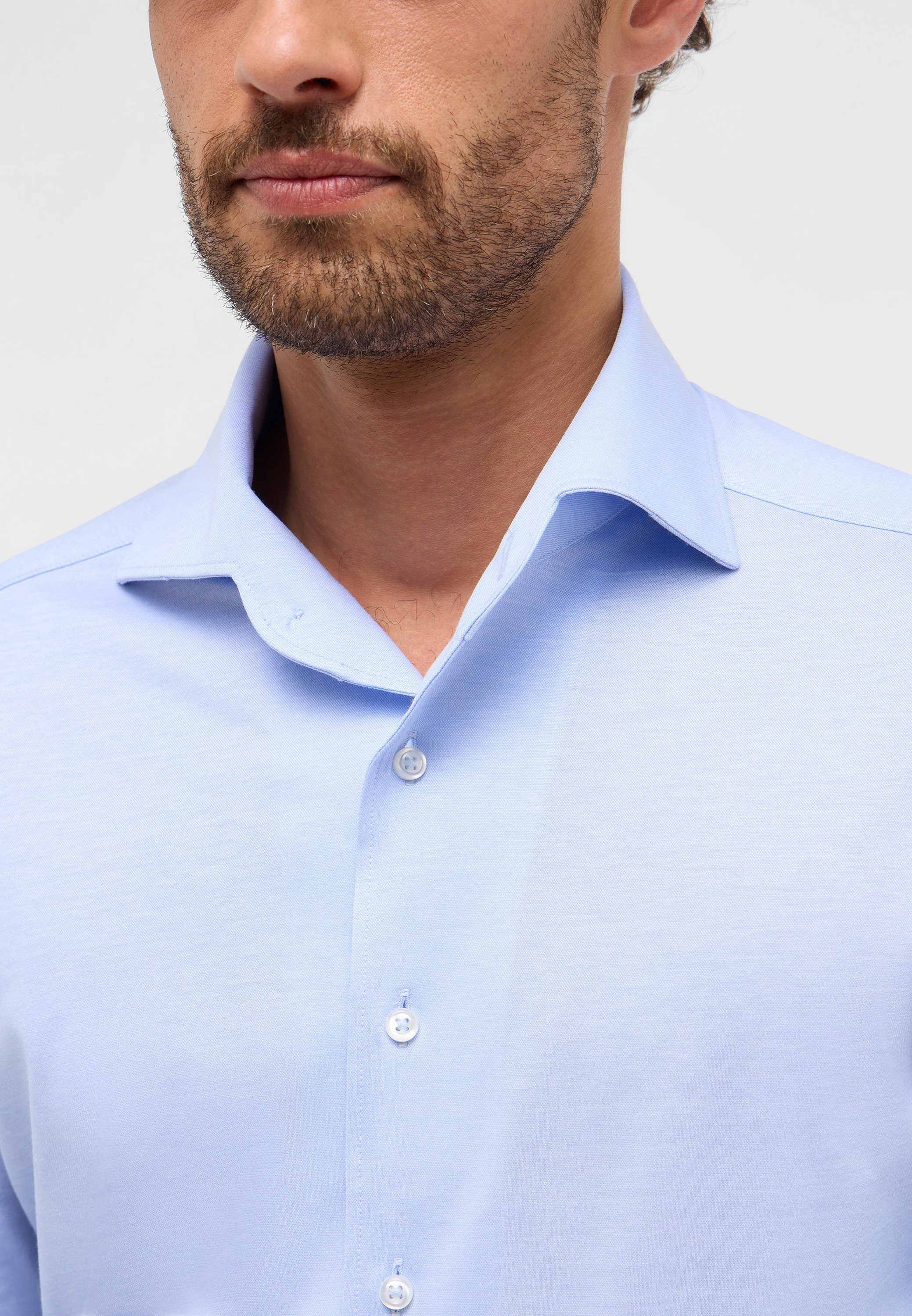 Eterna Langarmhemd SLIM FIT NON IRON (bügelfrei)