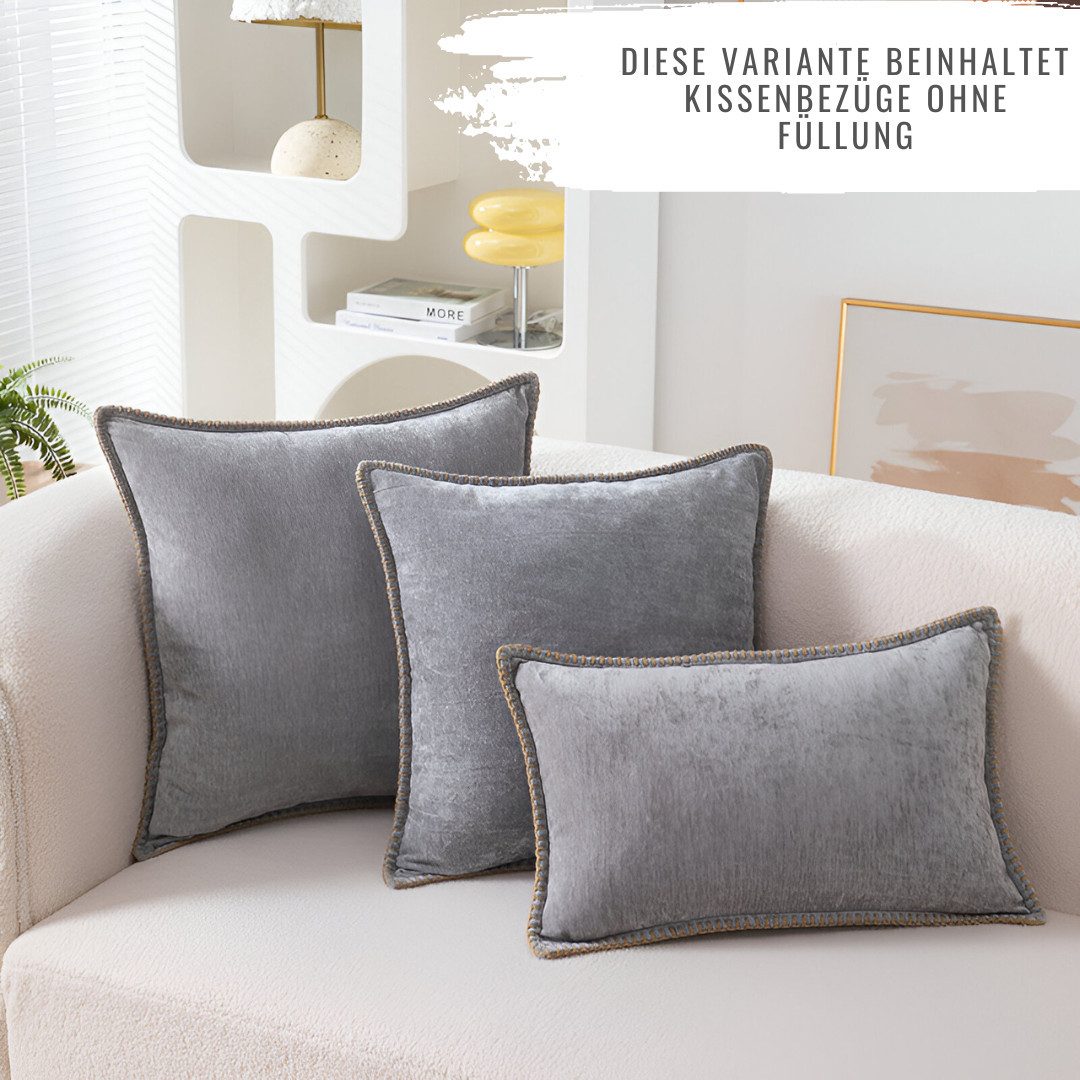 Interior by Hakito Dekokissen 2er Set Kissenbezug inklusive Füllkissen Land günstig online kaufen