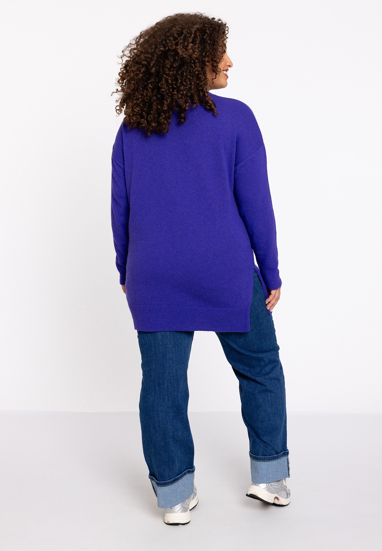YOEK Longpullover Damen Pullover Große Größen