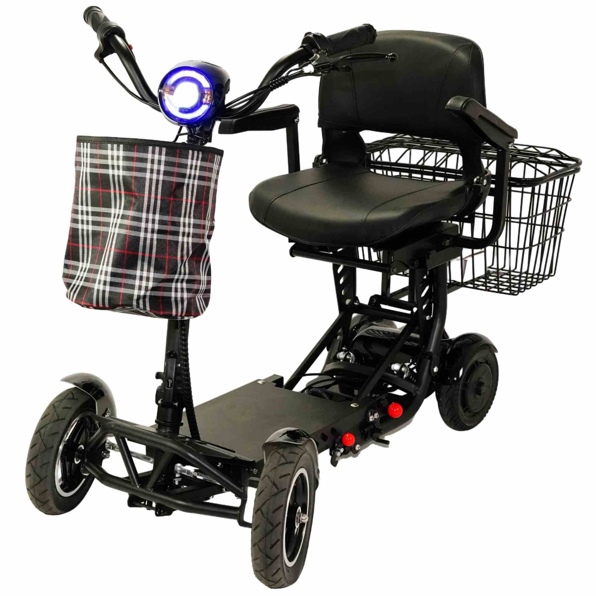 Urban Hopper E-Motorroller Elektro Seniorenmobil 4-Rad Mobilitätshilfe Faltbar Urban Hopper, 250 W, 6 km/h, Urban Hopper Best Ager Fold Lithium-Akku ca. 40km