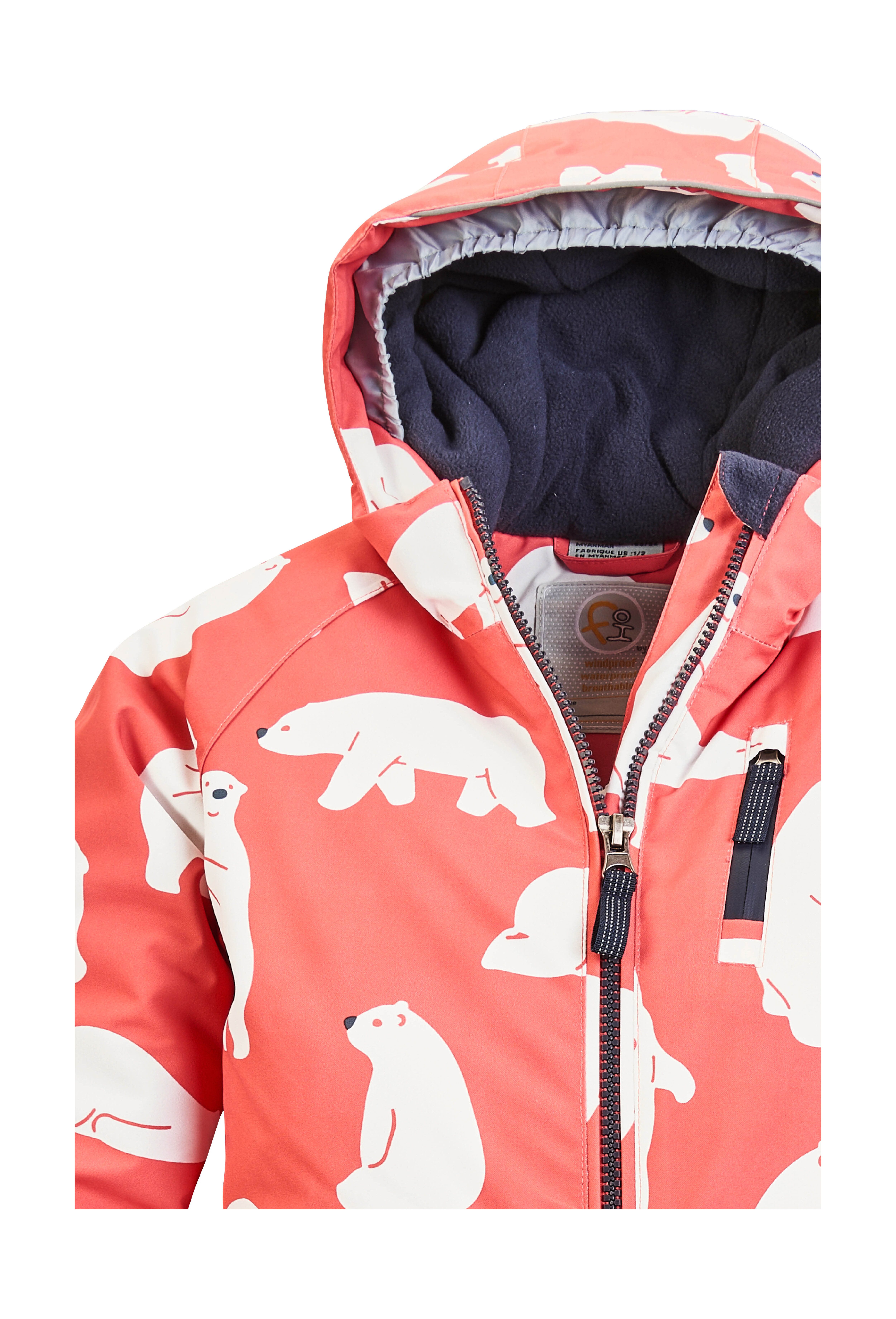 first instinct by killtec Skianzug FISW 33 MNS ONPC, Wasserdichter Kinder Skioverall mit Grow-Up-Funktion
