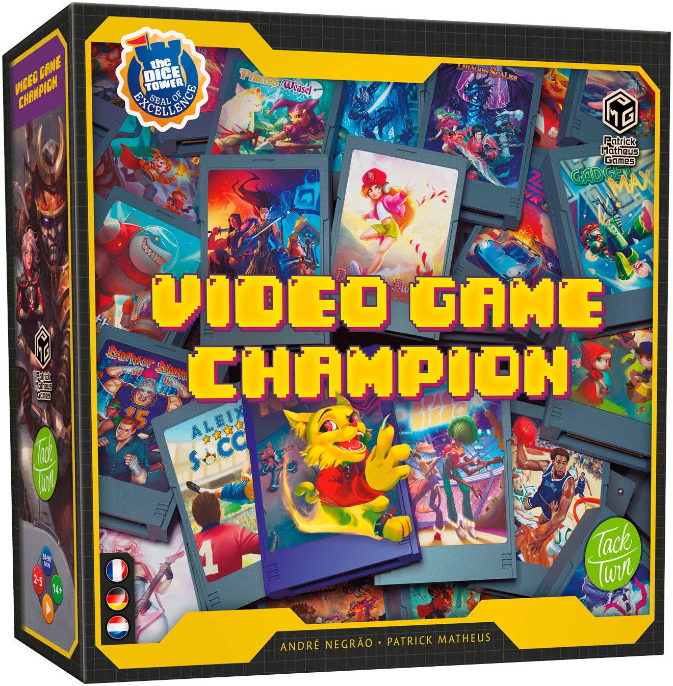 SIT DOWN! Spiel Video Game Champion, Familienspiel