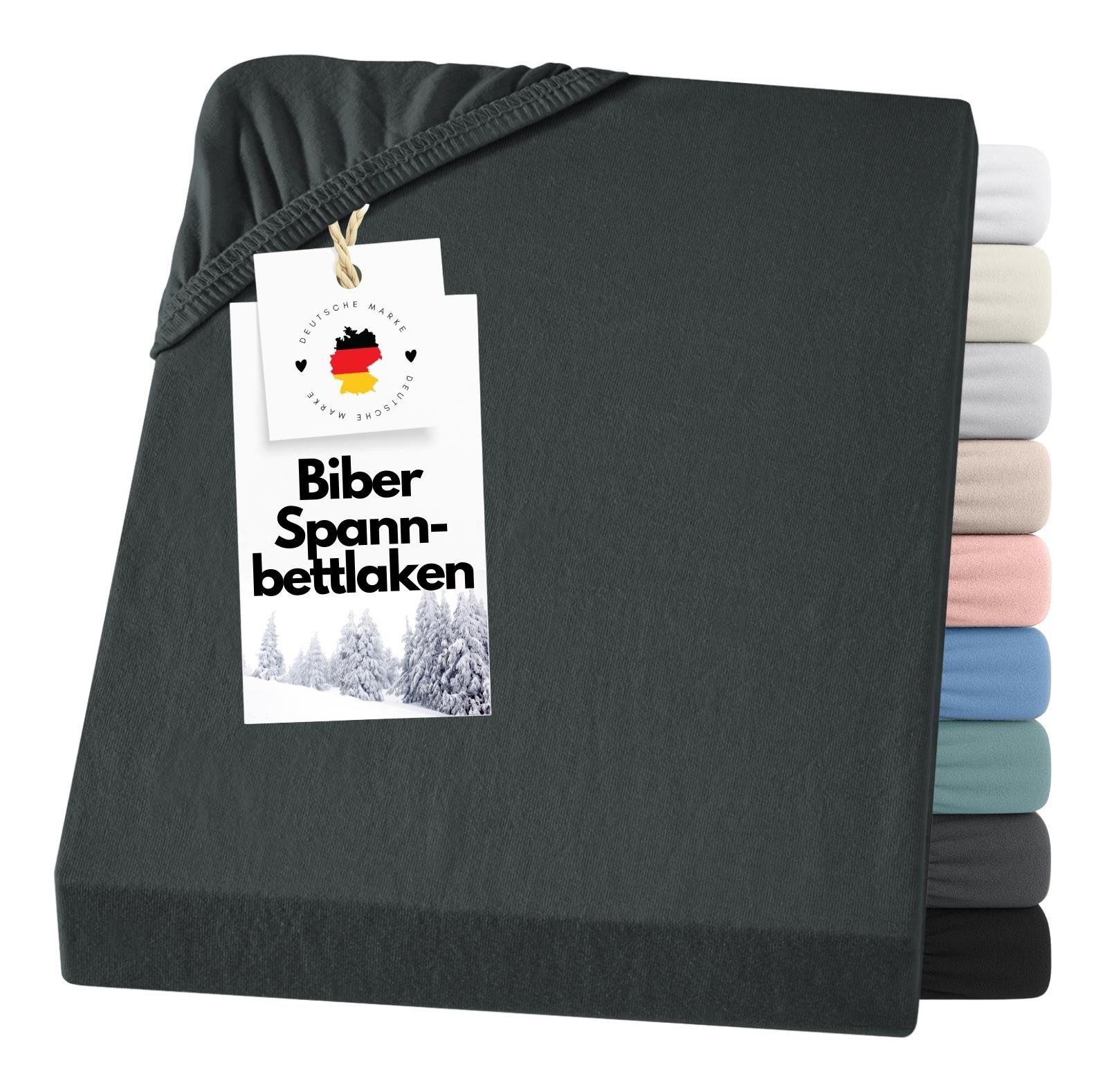Carpe Sonno Spannbettlaken Biber Spannbettlaken Winter günstig online kaufen
