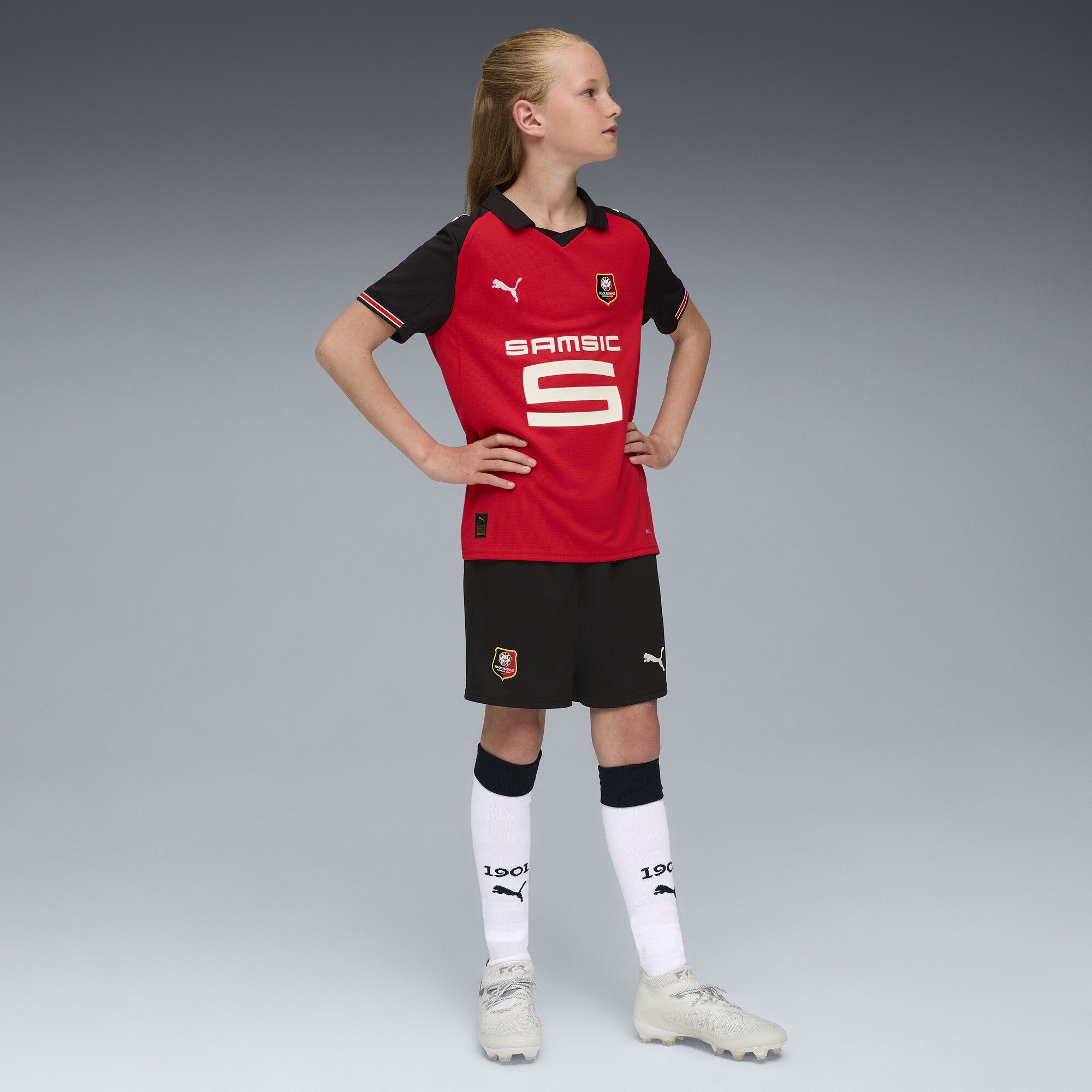 PUMA Sporthose Stade Rennais FC 25/26 Shorts Jugendliche