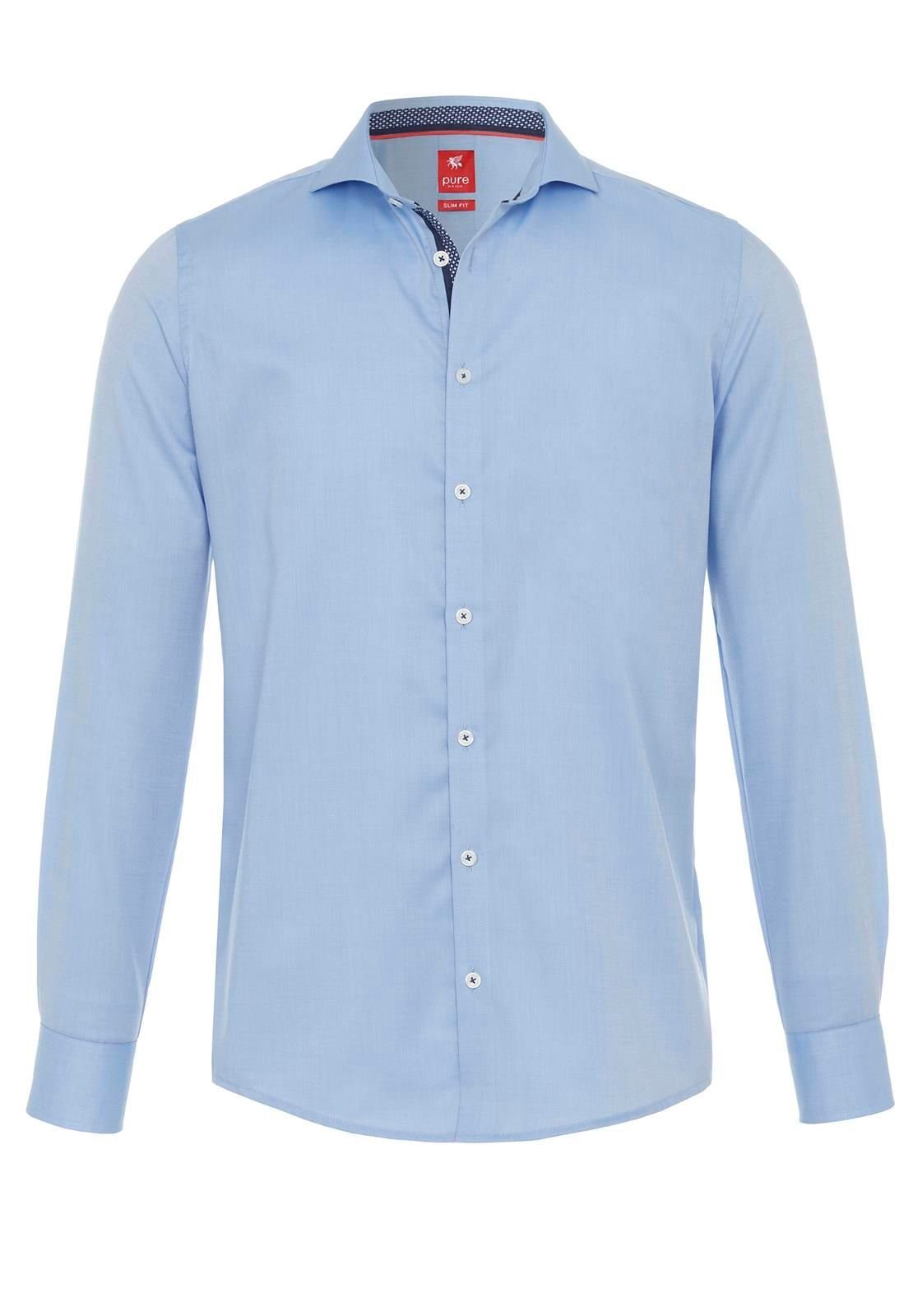 Pure Businesshemd - Langarmhemd  - Büro Hemd - Regular-Fit