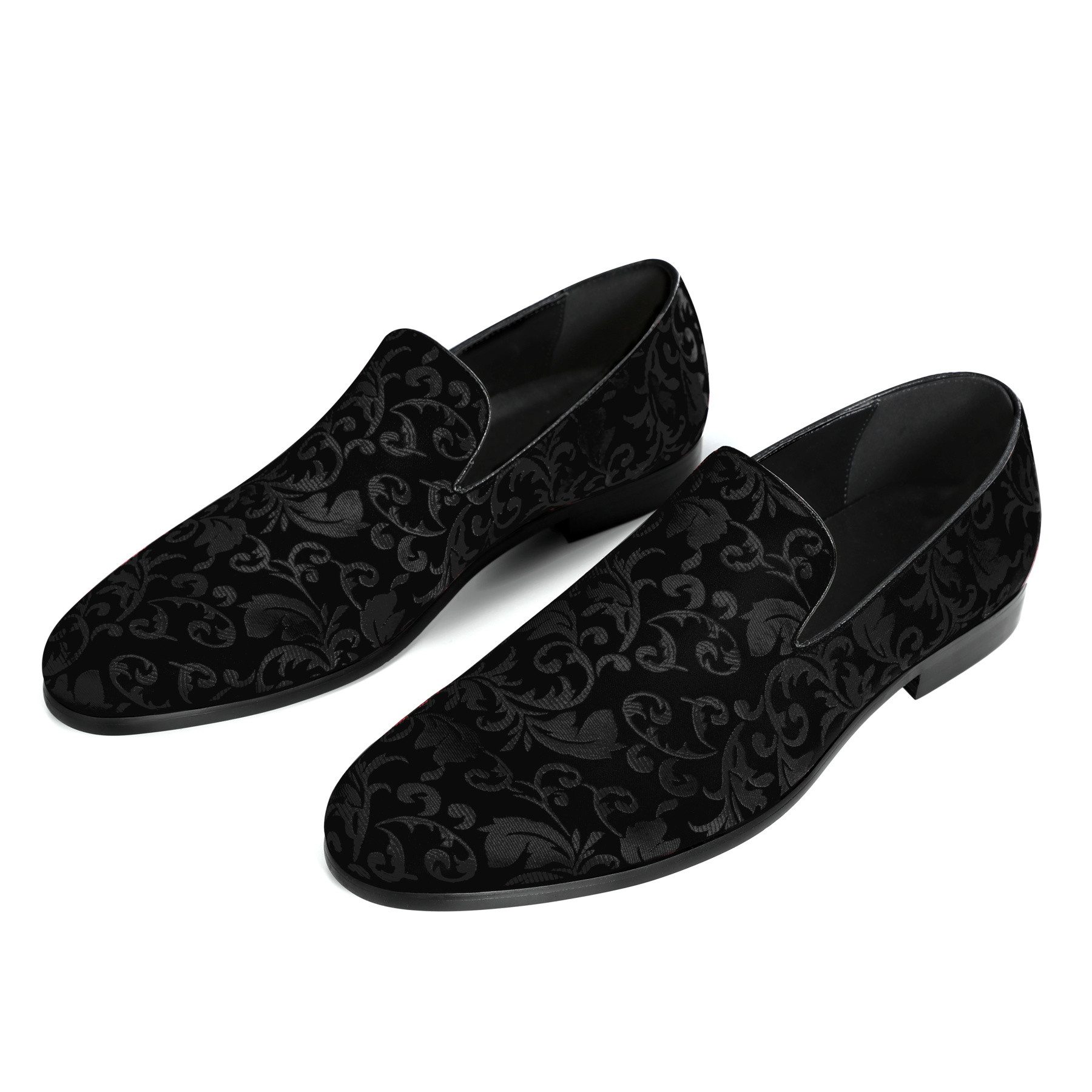 Allthemen Loafer Herren Slipper Pennyloafer mit elegantem Jacquard günstig online kaufen