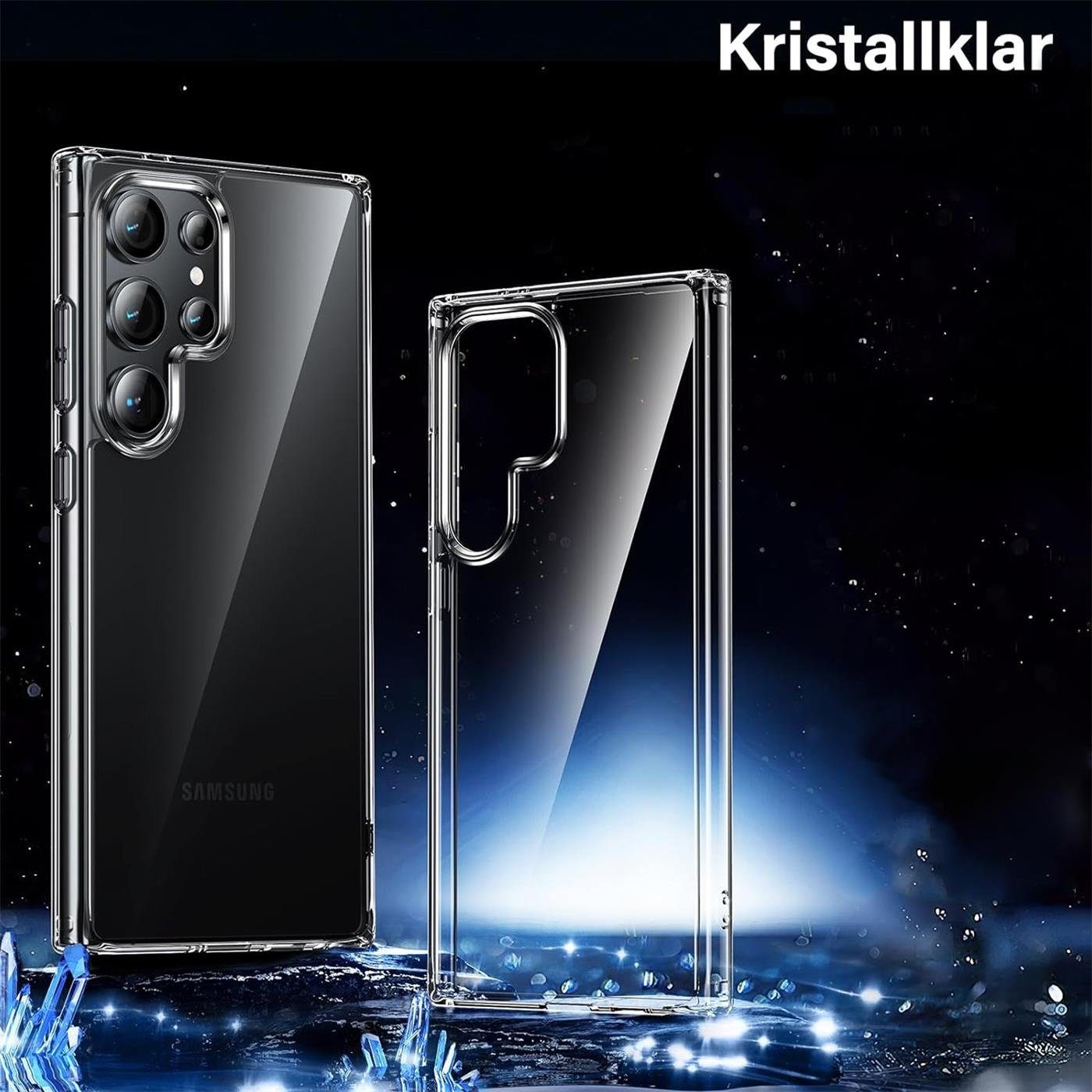 CoolGadget Handyhülle Transparent Ultra Slim Case für Samsung Galaxy S24 Ultra 6,8 Zoll, Silikon Hülle Dünne Schutzhülle für Samsung S24 Ultra 5G Hülle – Bild 5 von 5